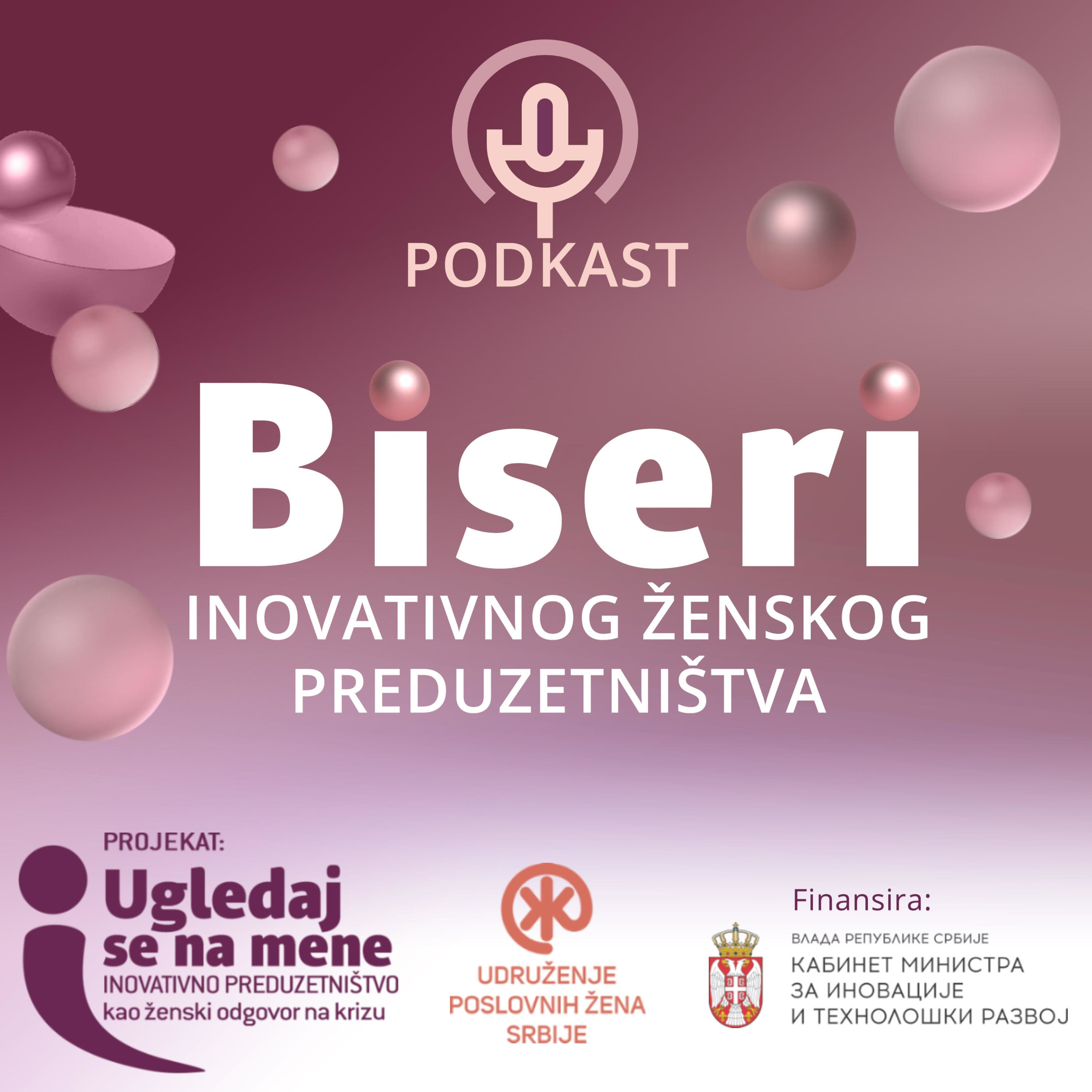 Biseri inovativnog ženskog preduzetništva podcast artwork