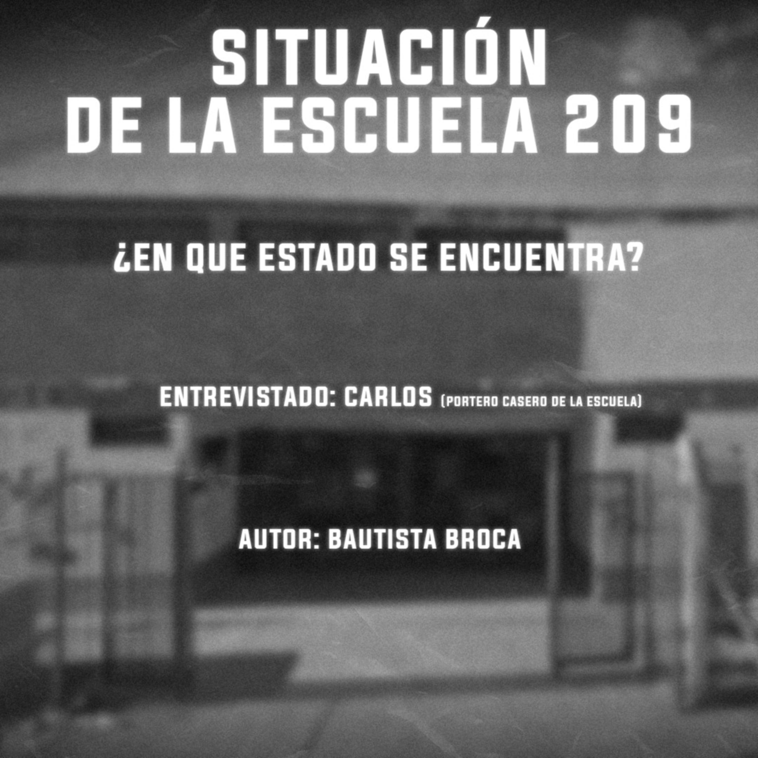 SITUACION DE LA ESCUELA Nº 209