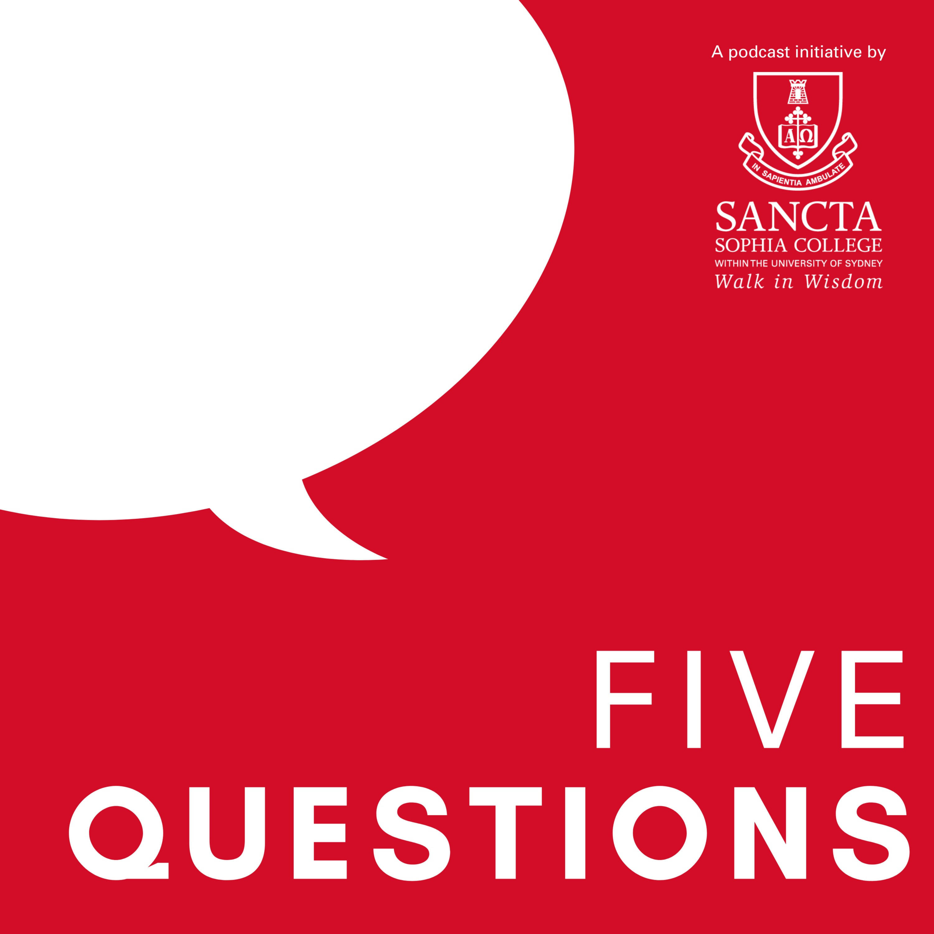 Five Questions podcast artwork