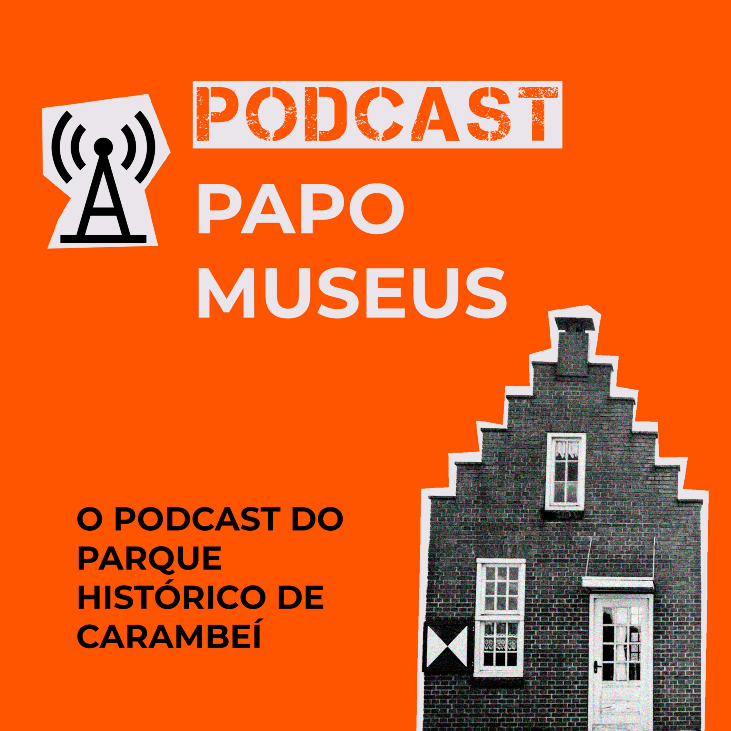 Papo de museus podcast artwork