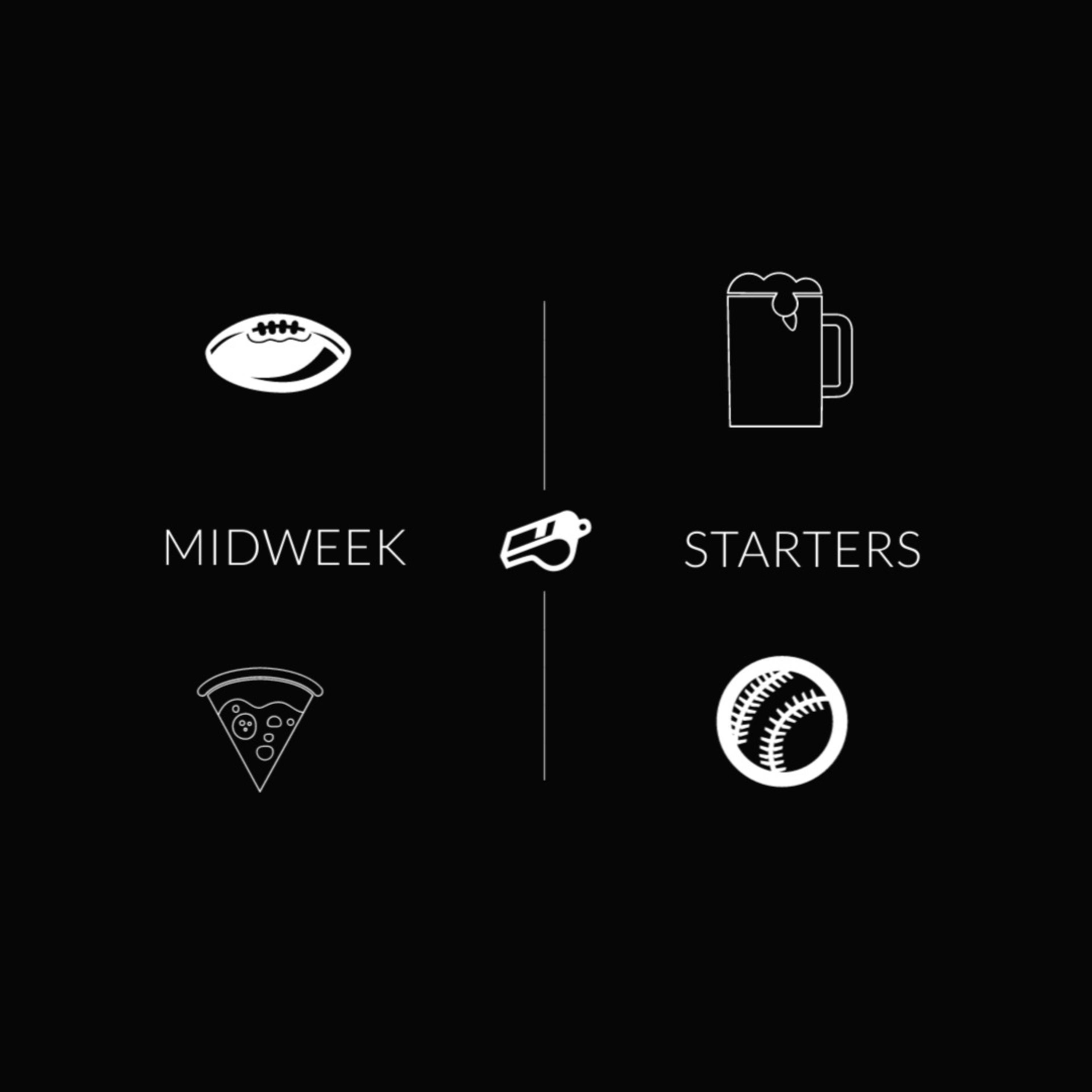 Midweek Starters podcast artwork