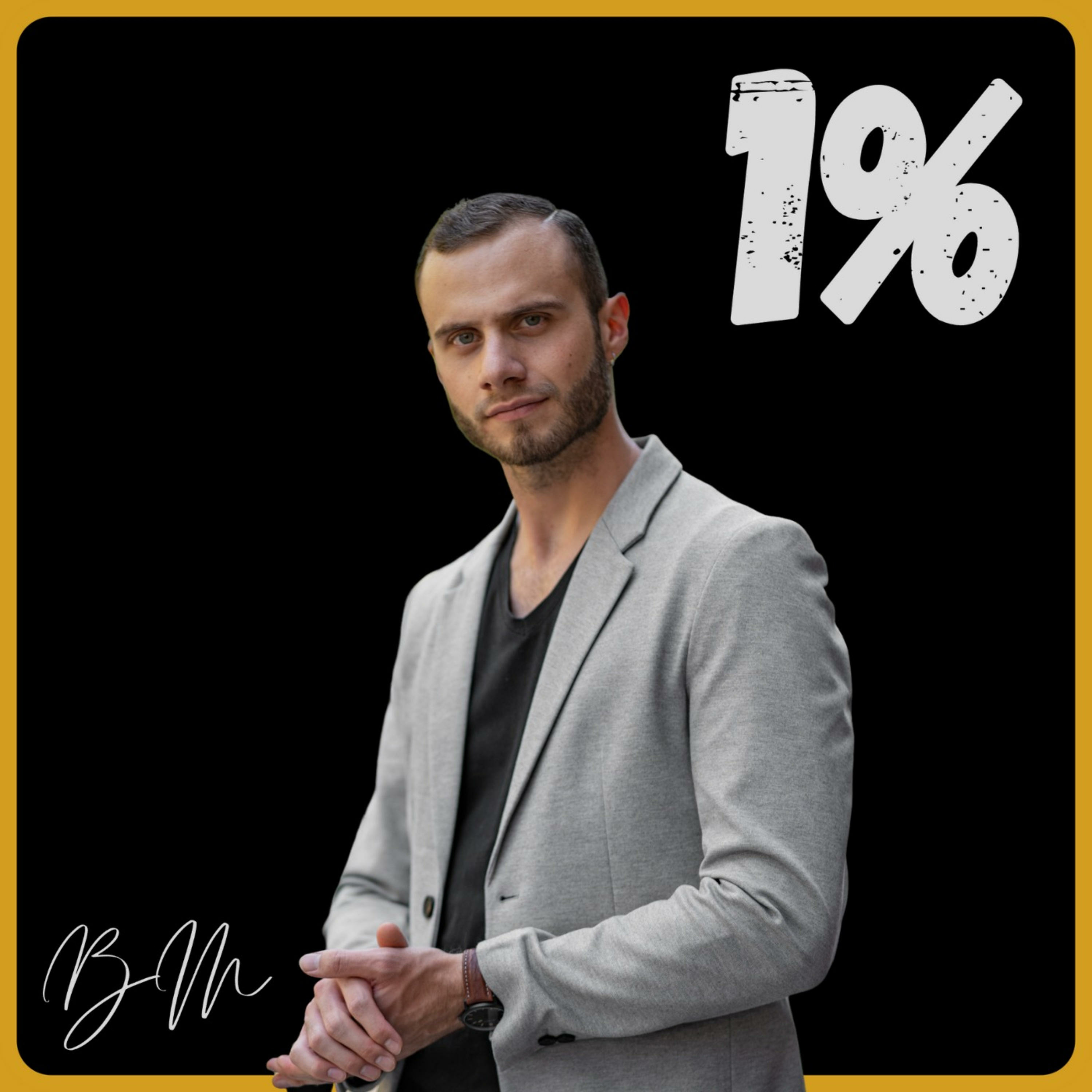1%