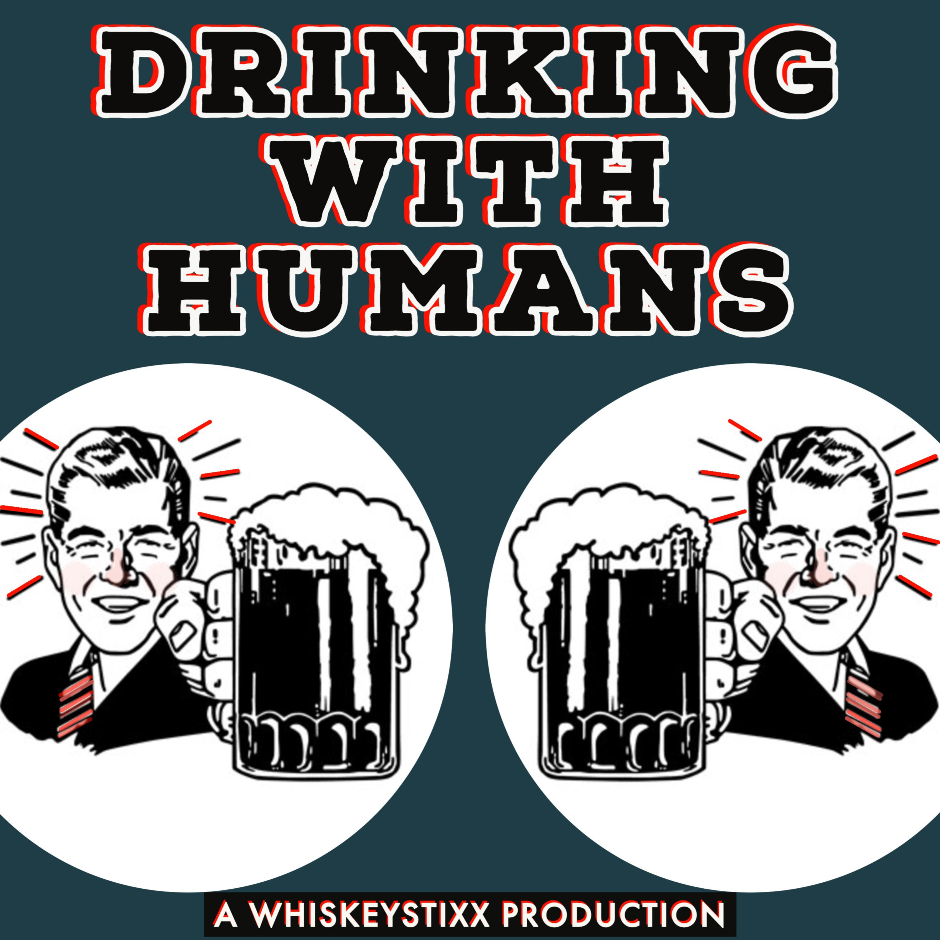 Drinking with Humans podcast artwork
