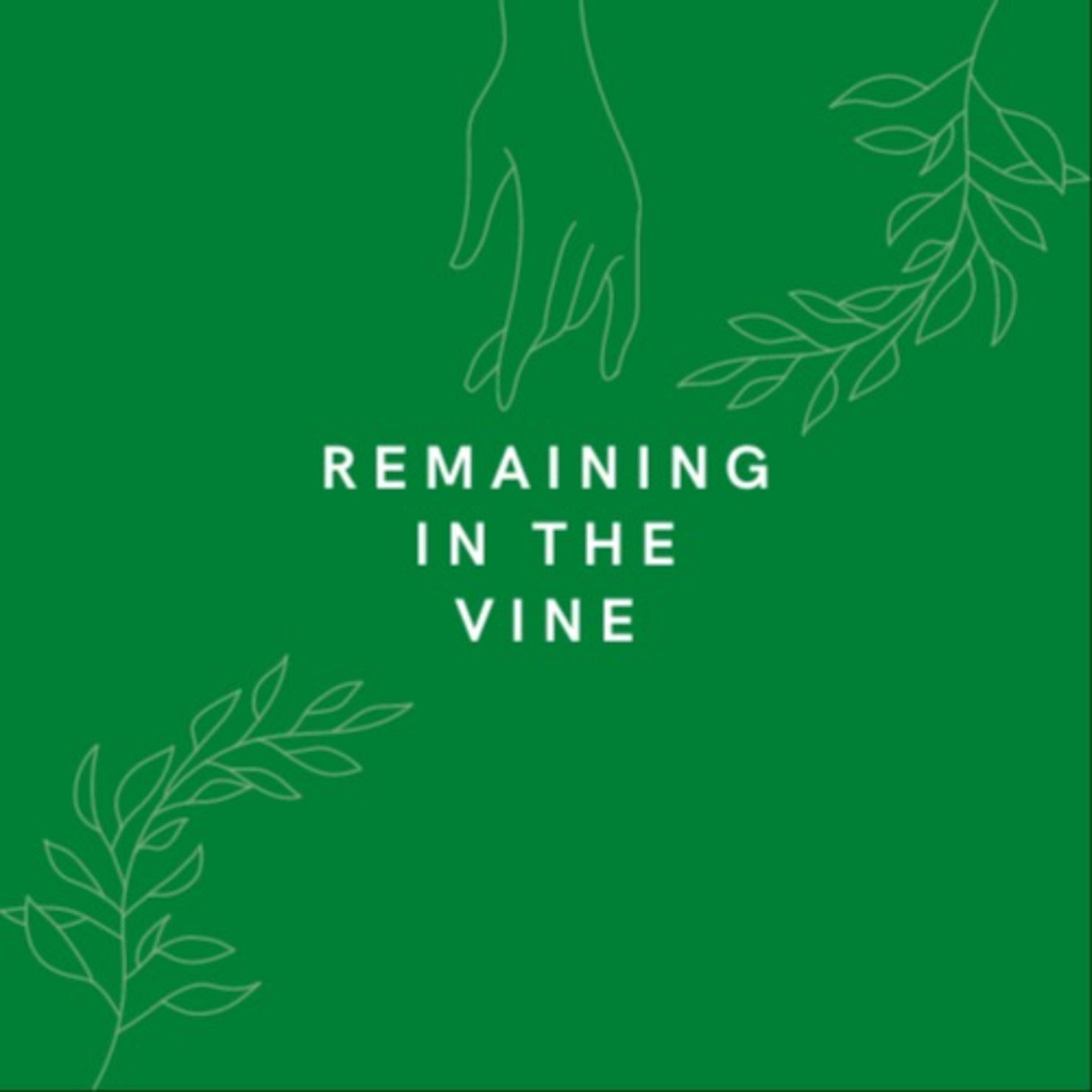 Remaining In The Vine podcast artwork