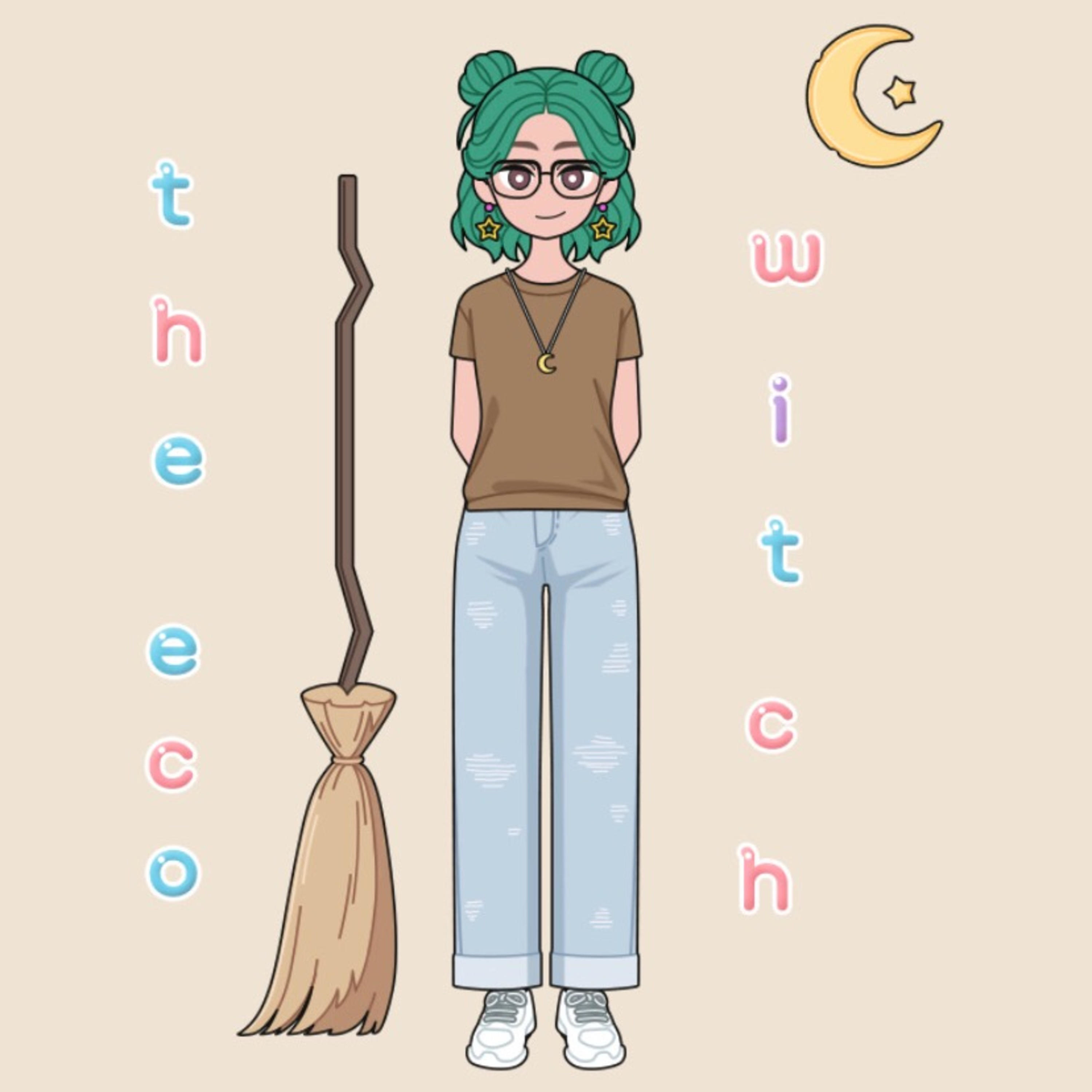 the eco witch podcast artwork