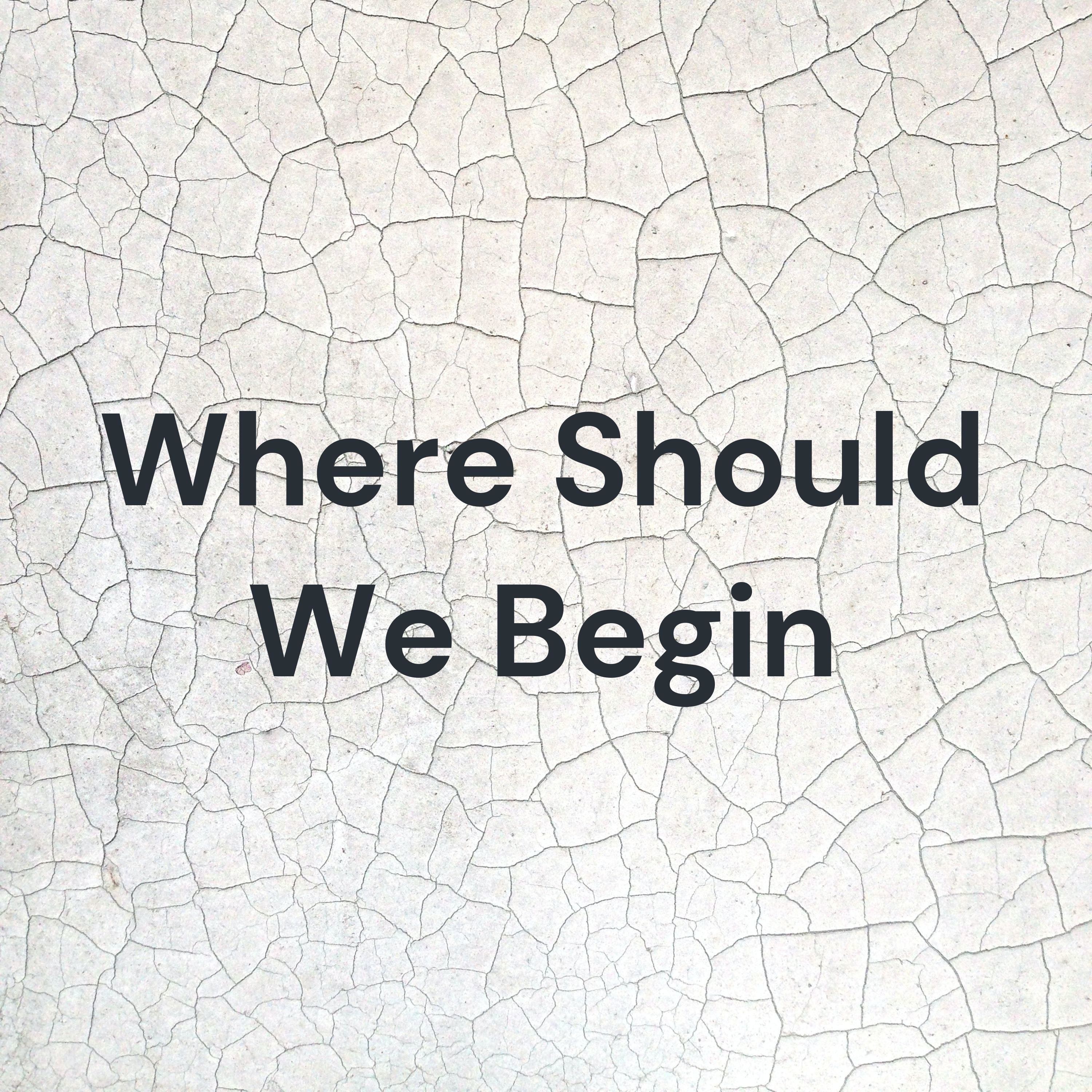 Where Should We Begin - Sidney Fernandez
