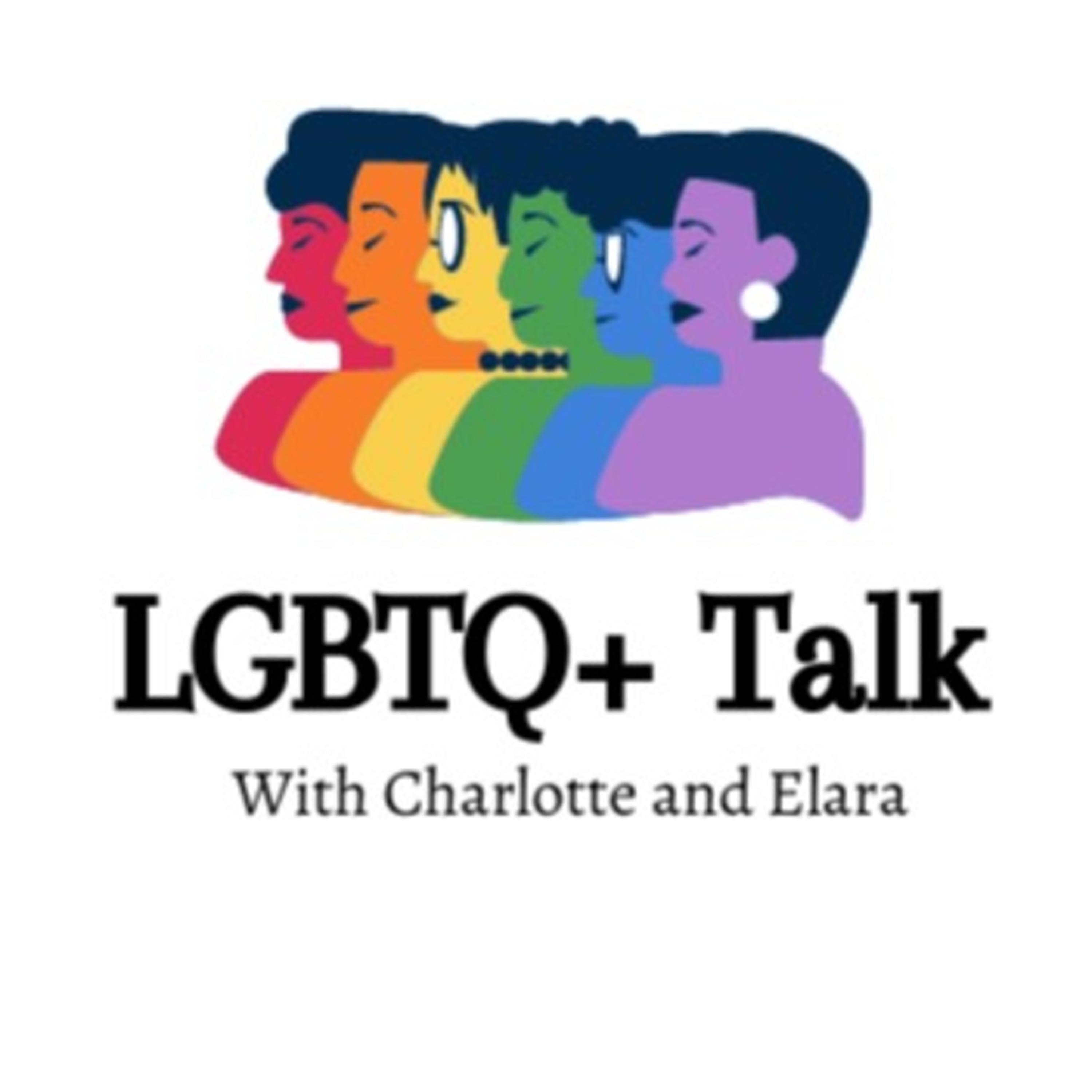 LGBTQ+ Talk podcast artwork