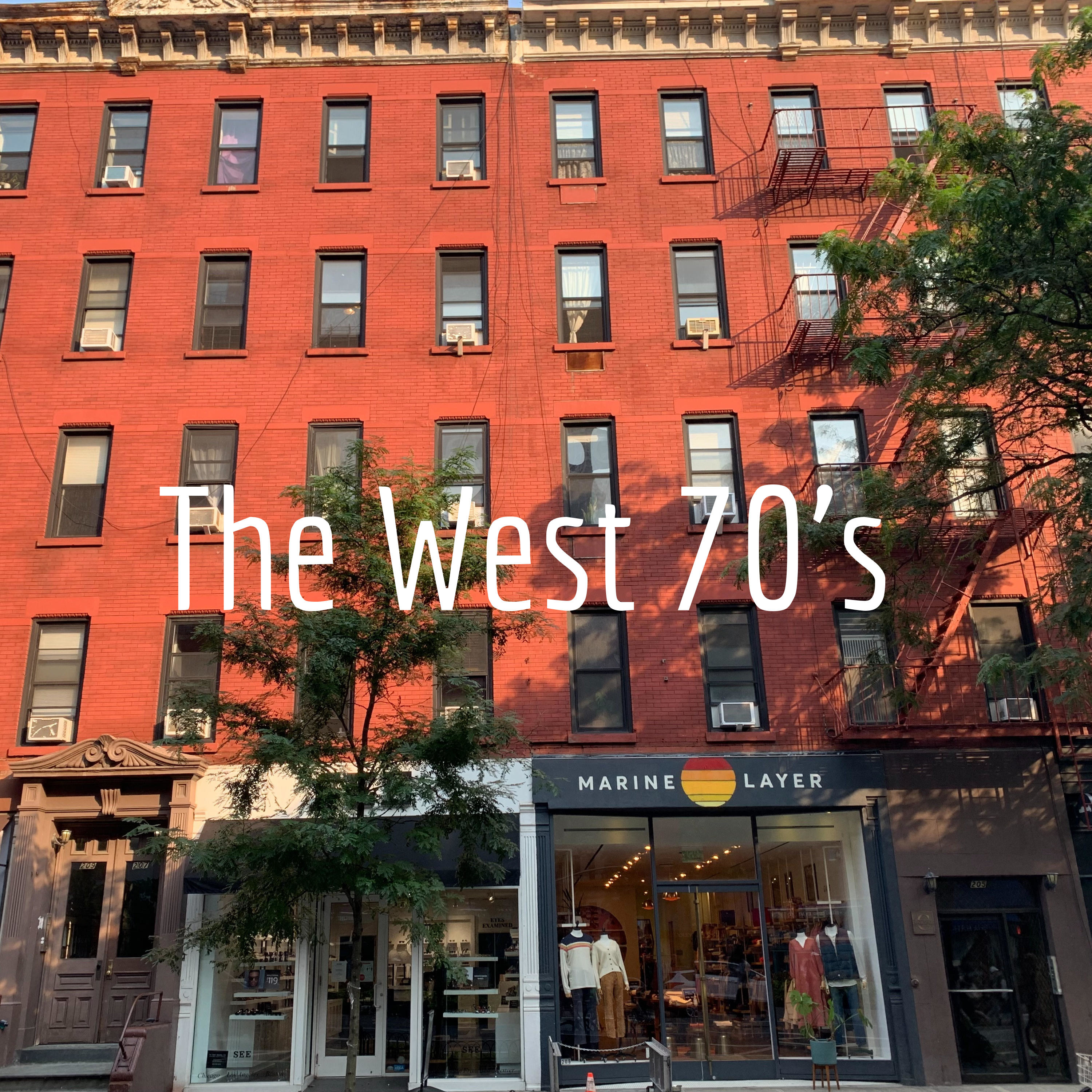 The West 70's podcast artwork