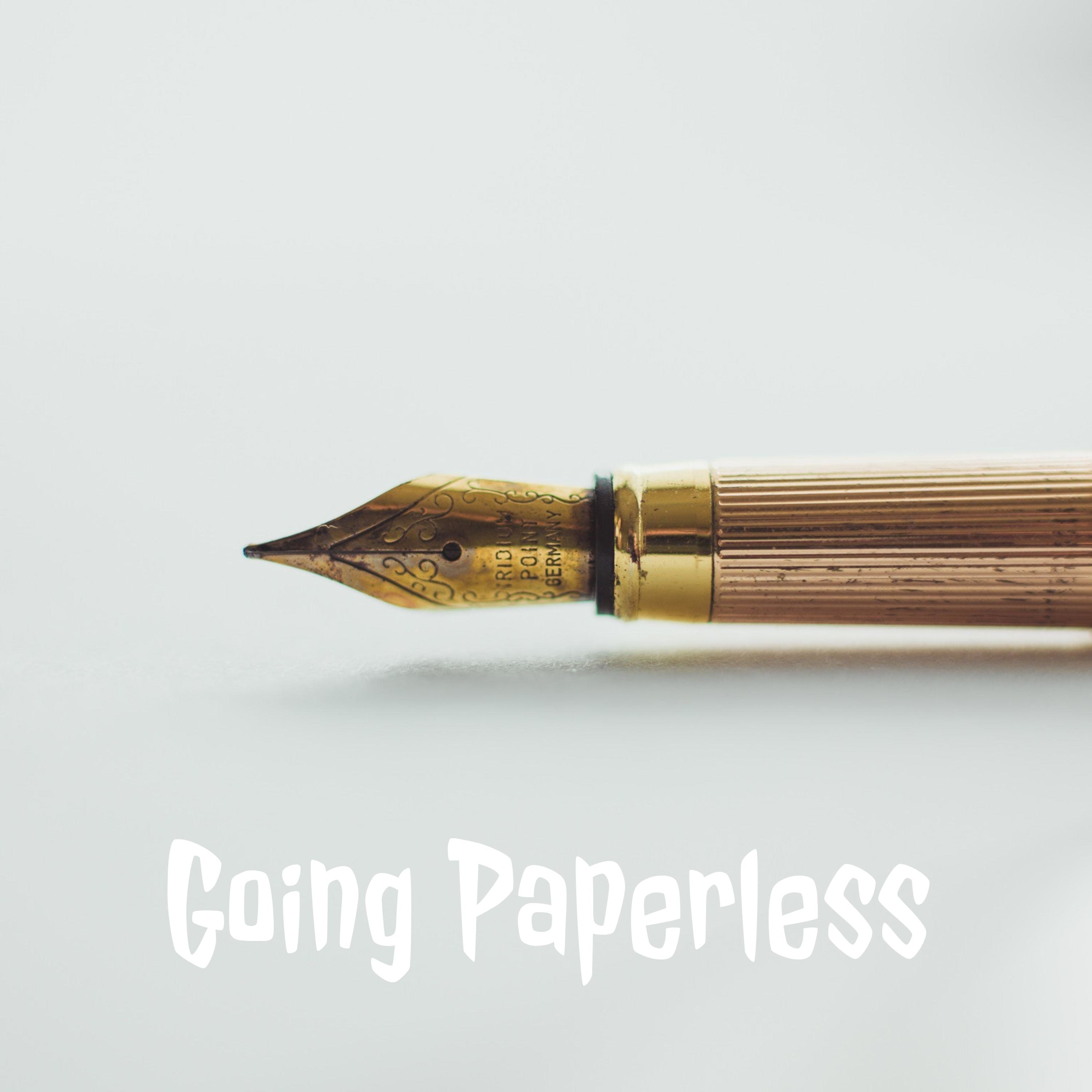 Going Paperless