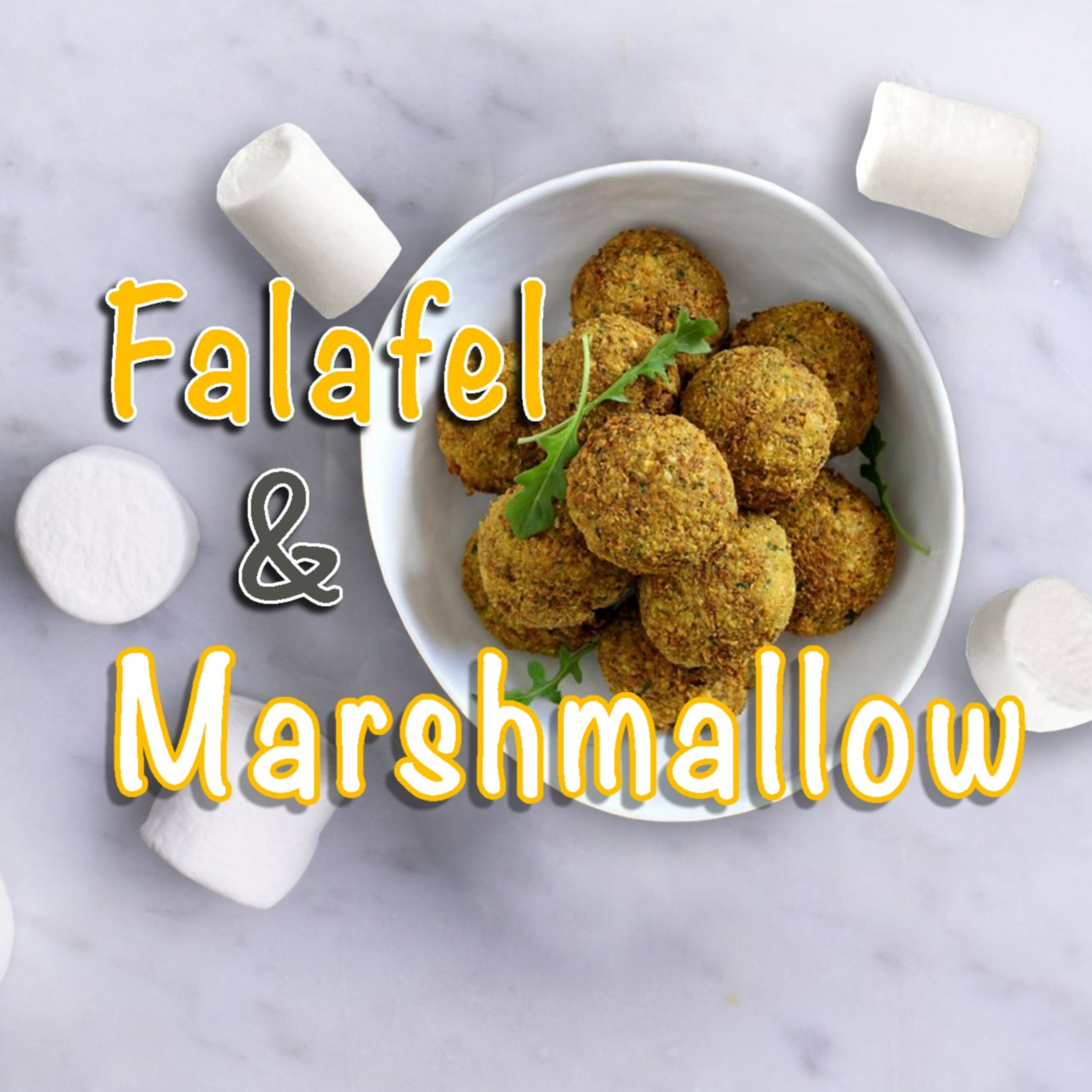 Falafel & Marshmallow podcast artwork