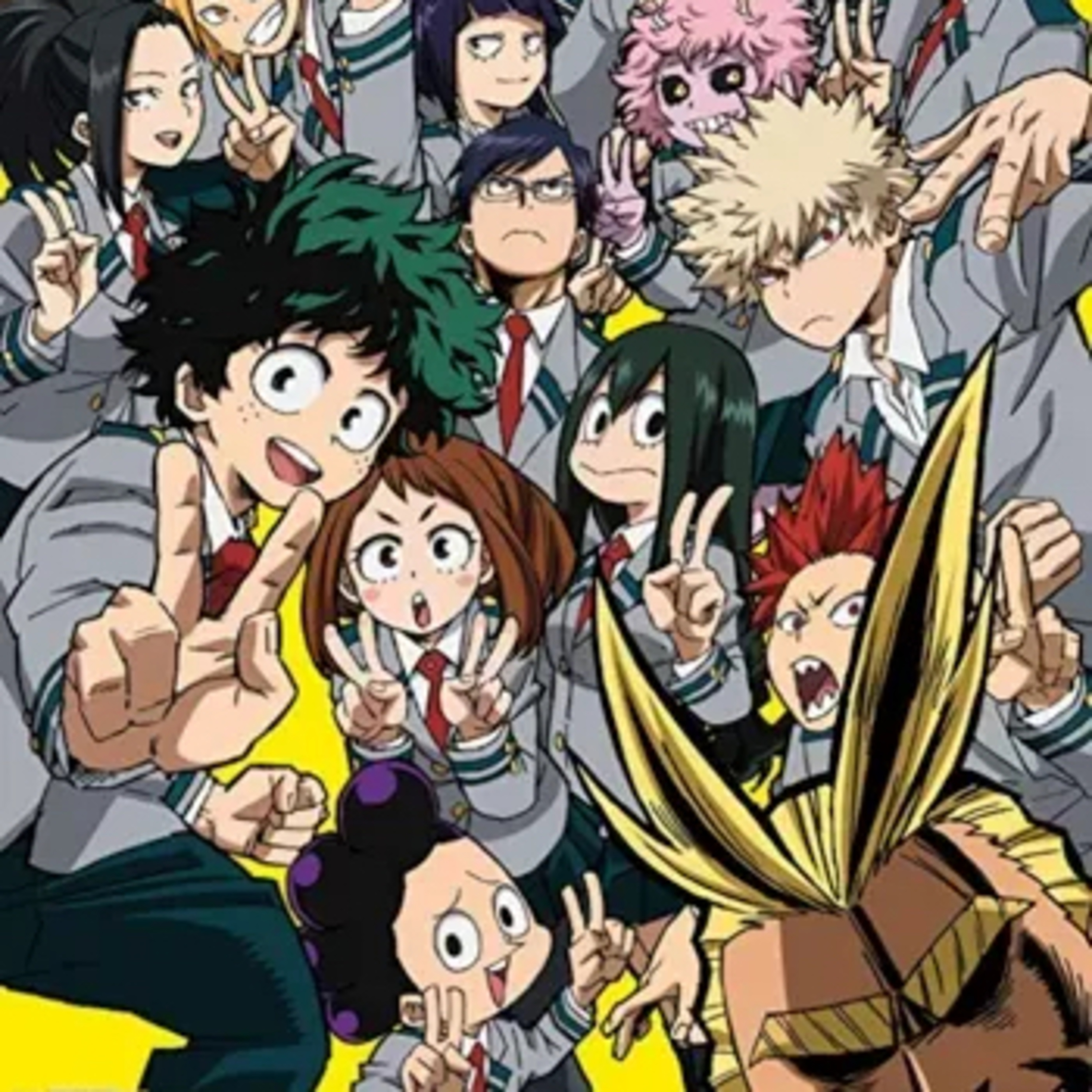 MHA characters x y/n podcast artwork