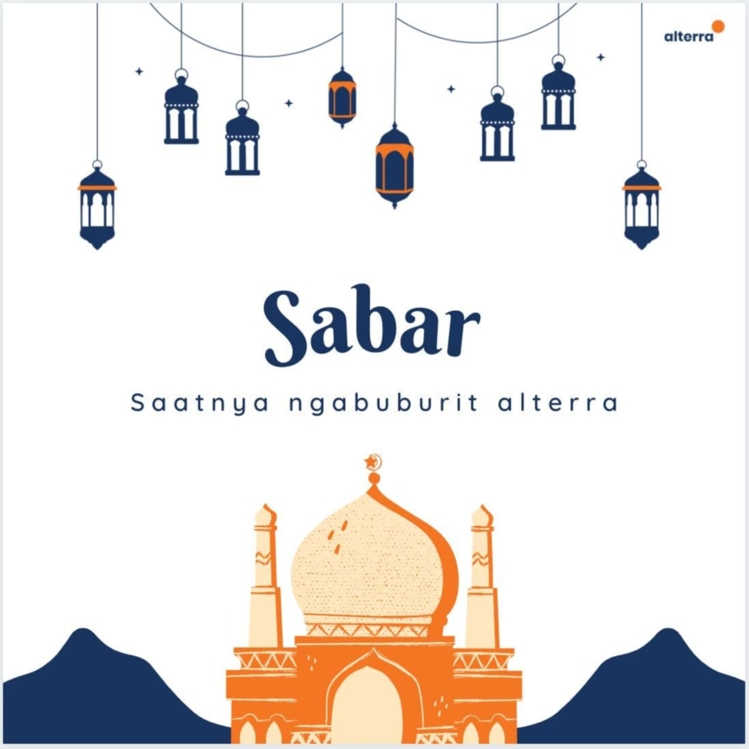 SABAR - Saatnya Ngabuburit Alterra