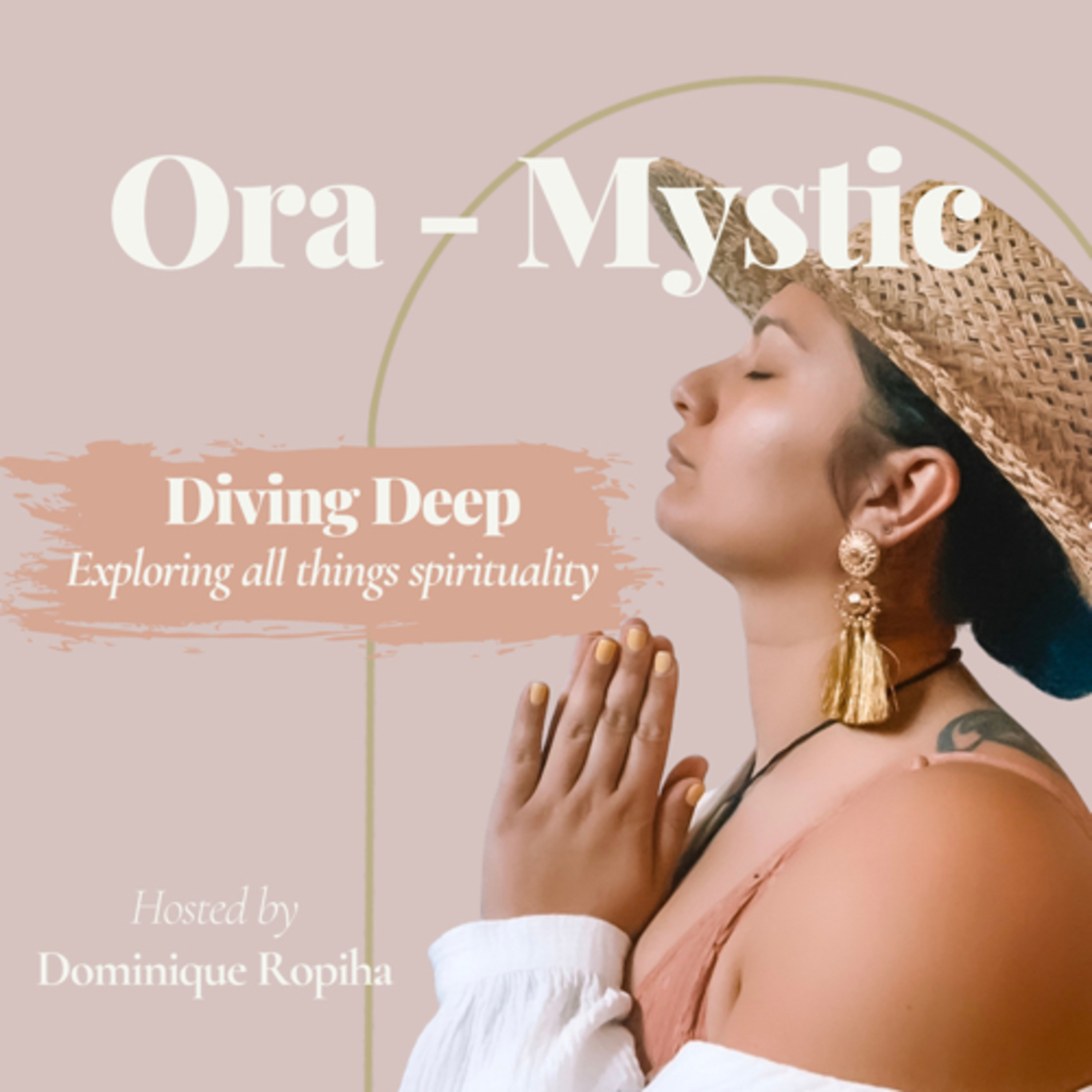 Diving deep, exploring all things spirituality podcast artwork