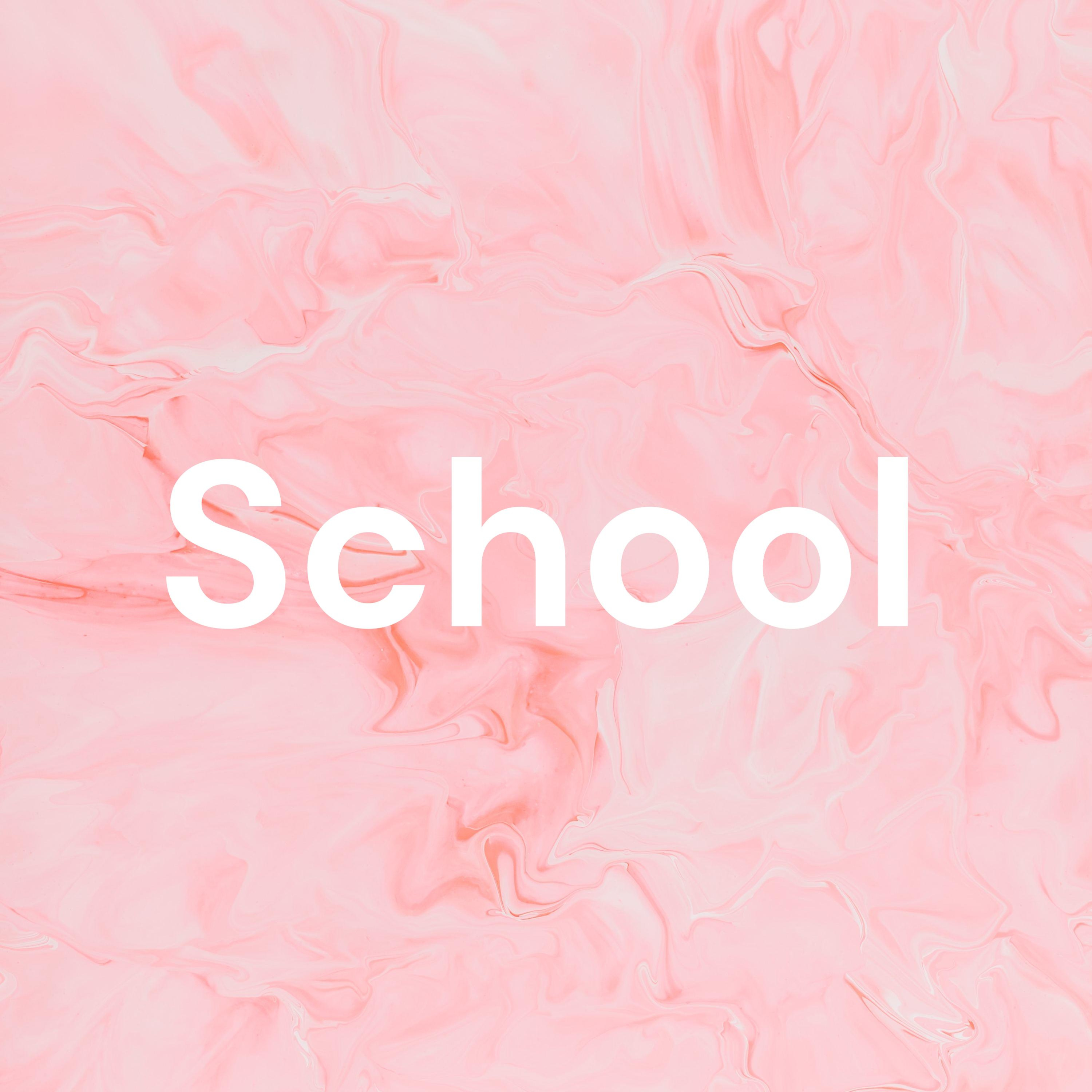 School podcast artwork