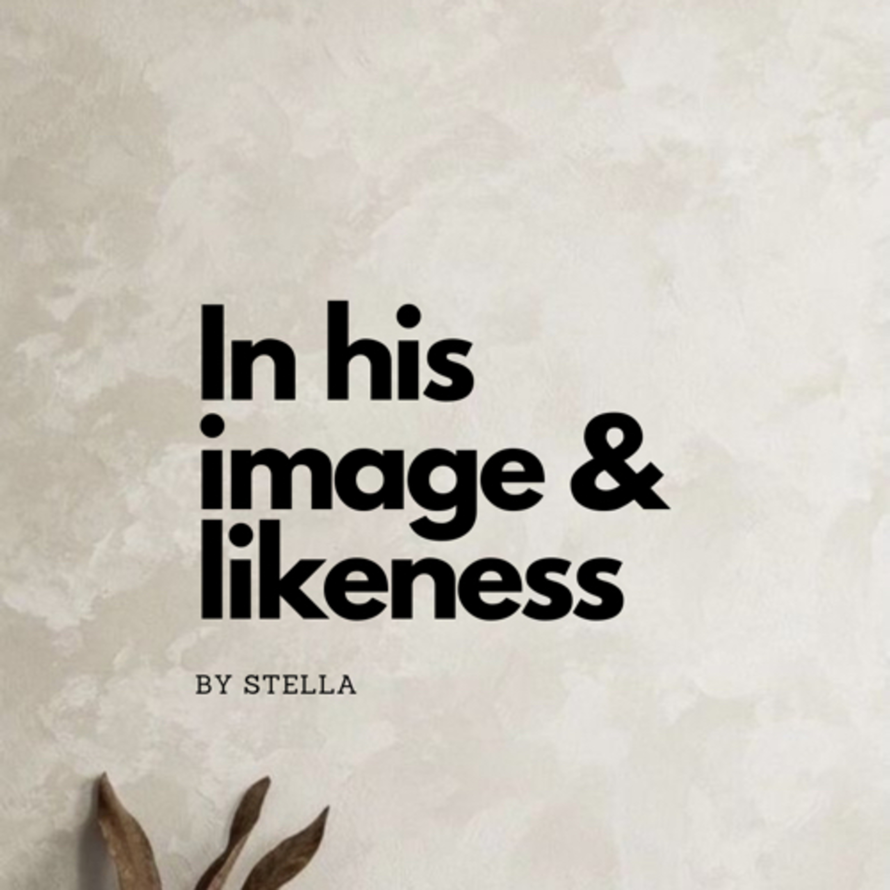 In His image and likeness podcast artwork