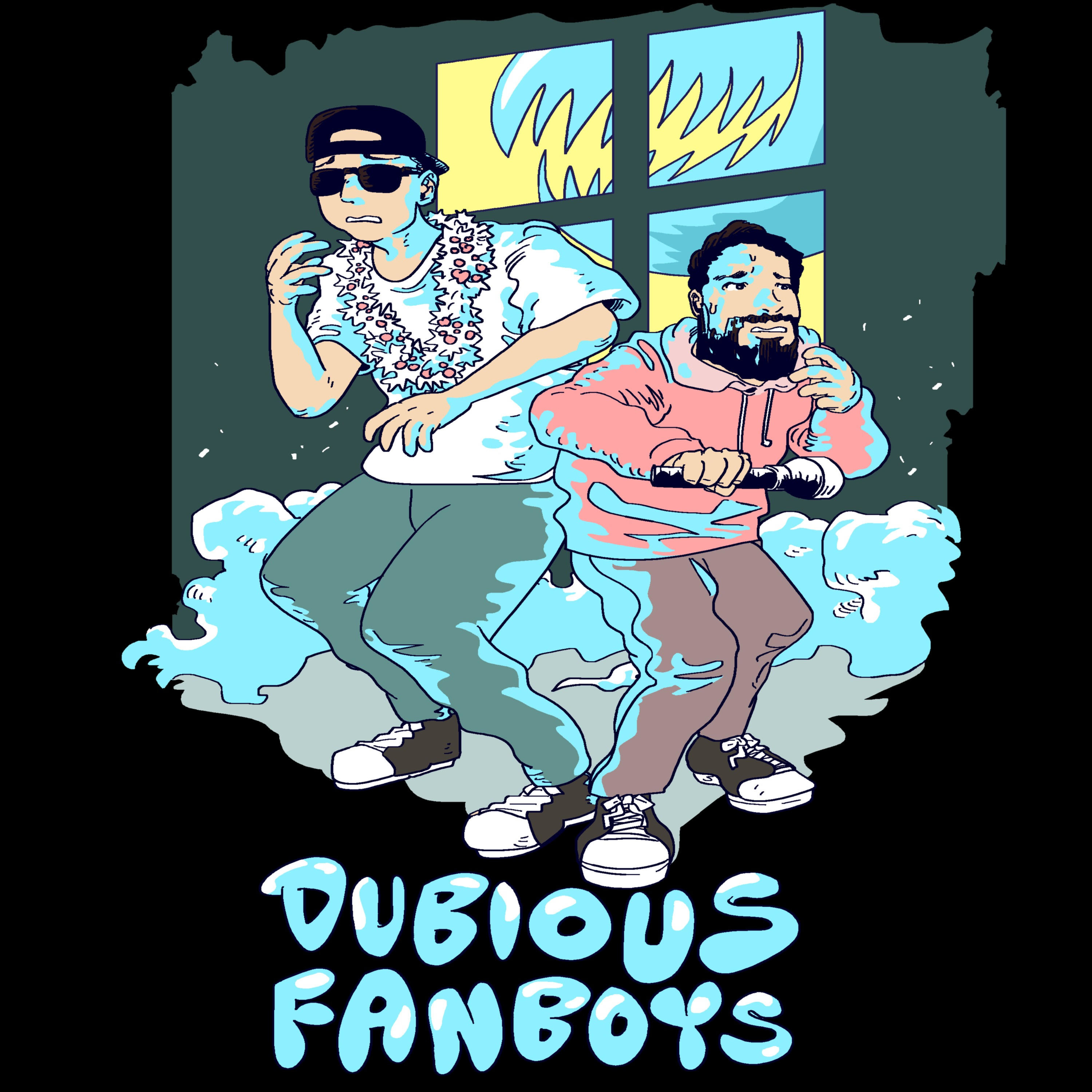 Dubious Fanboys podcast artwork