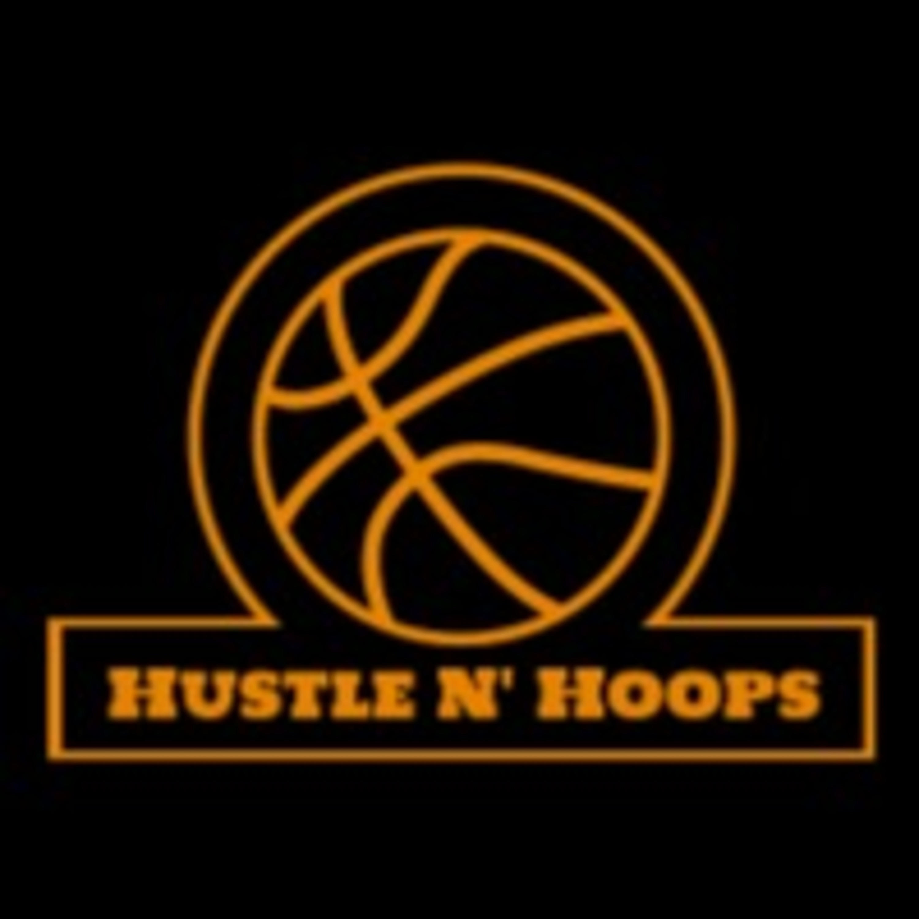 Hustle N' Hoops podcast artwork