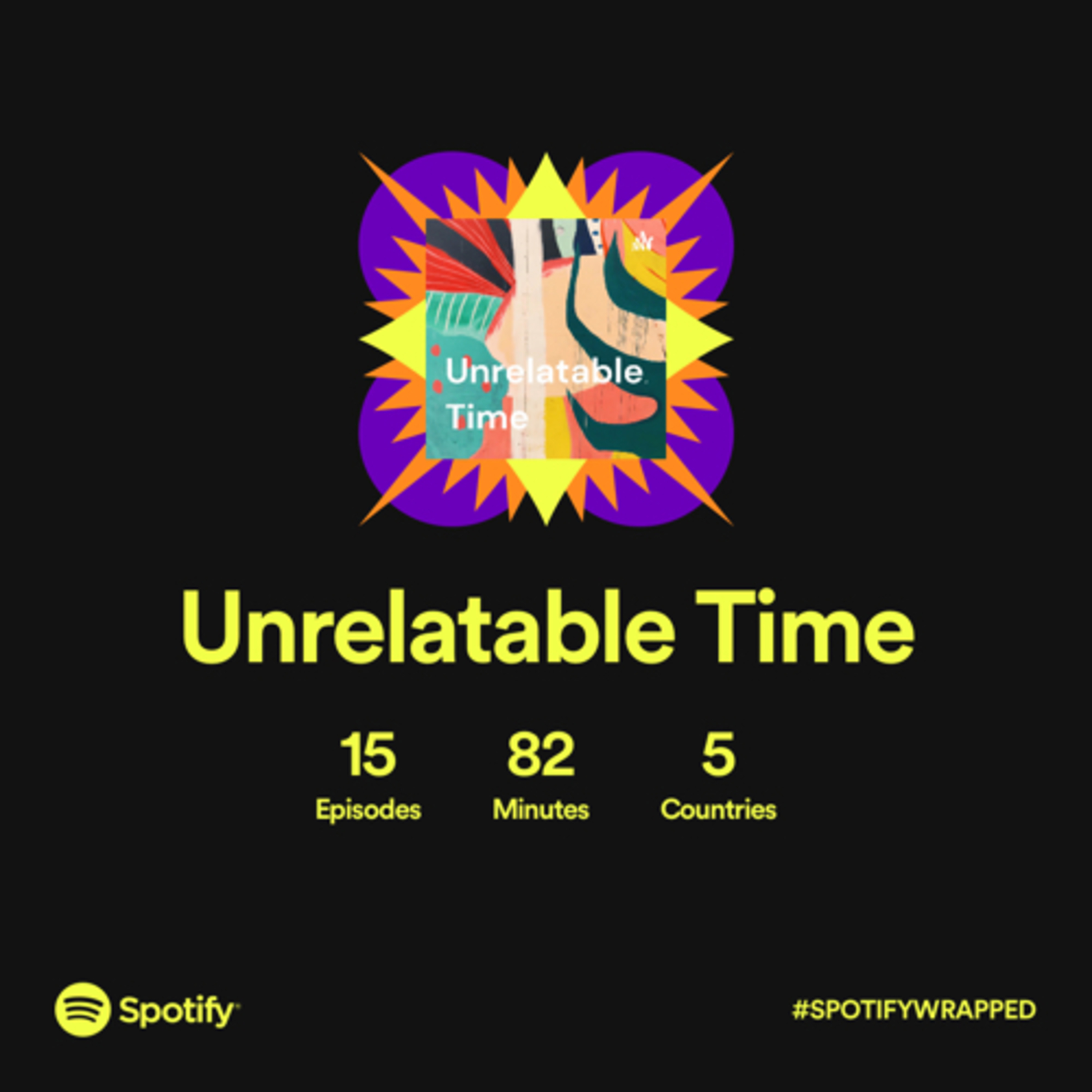 Unrelatable Time podcast artwork