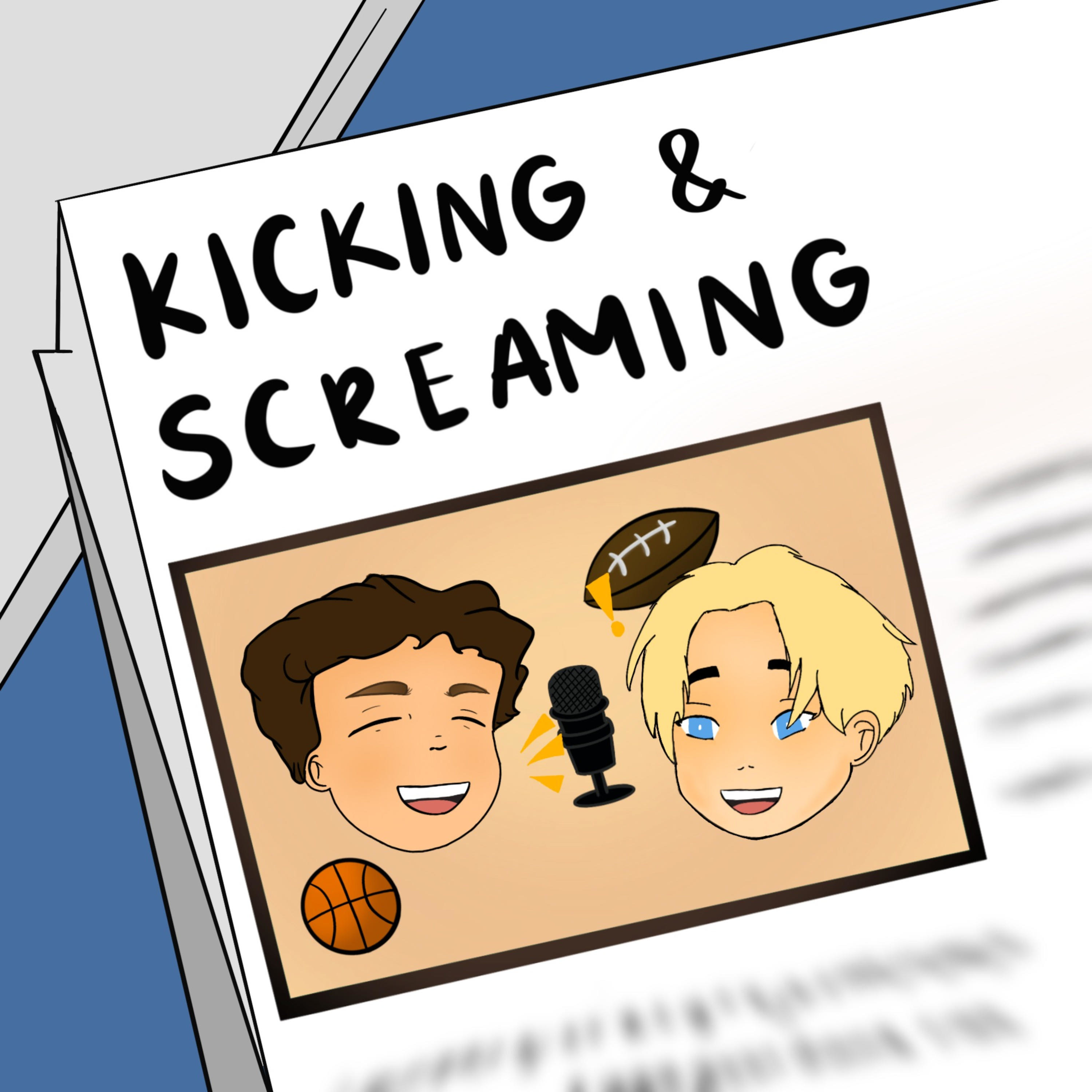 Kicking and Screaming podcast artwork