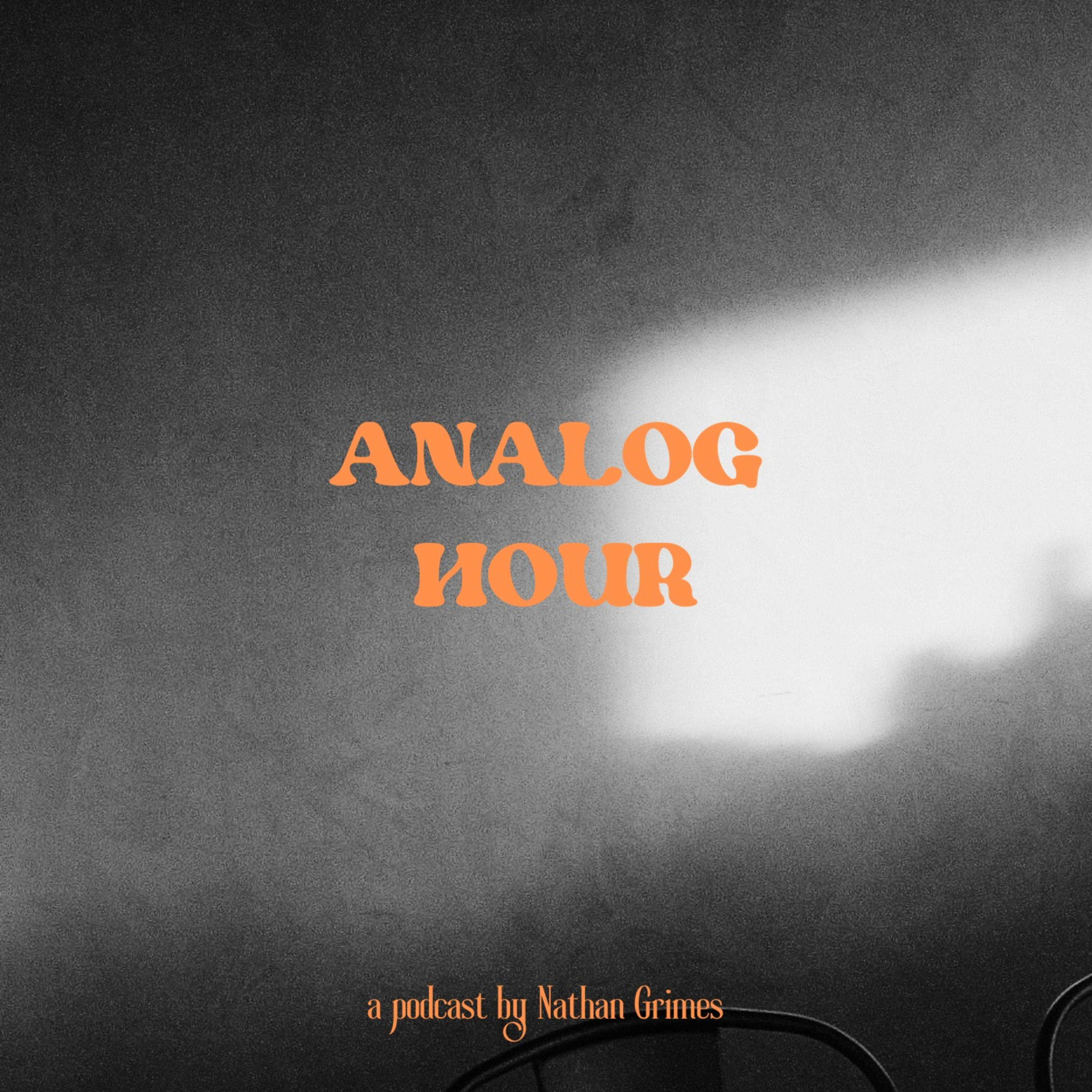 the analog hour.