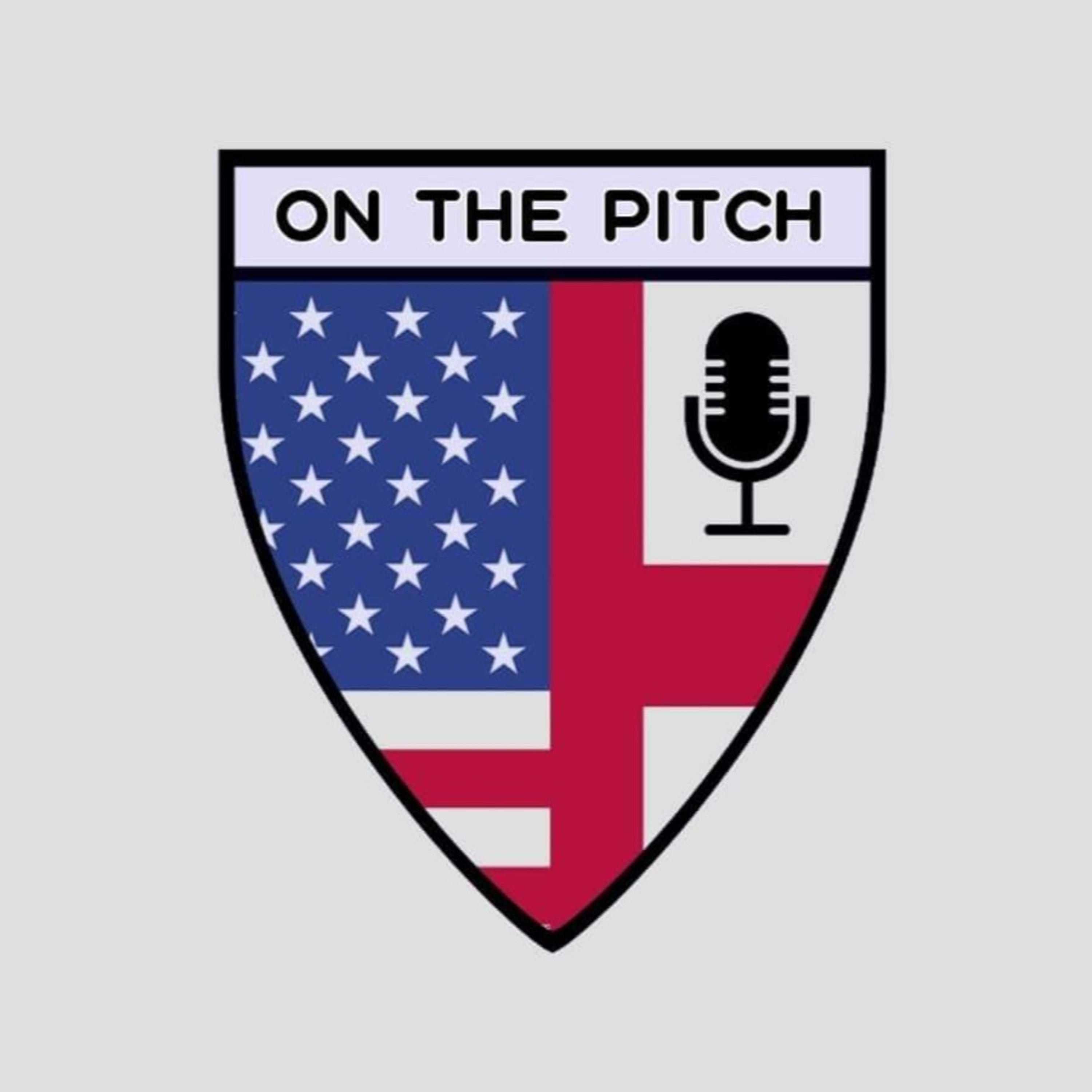 On The Pitch podcast artwork