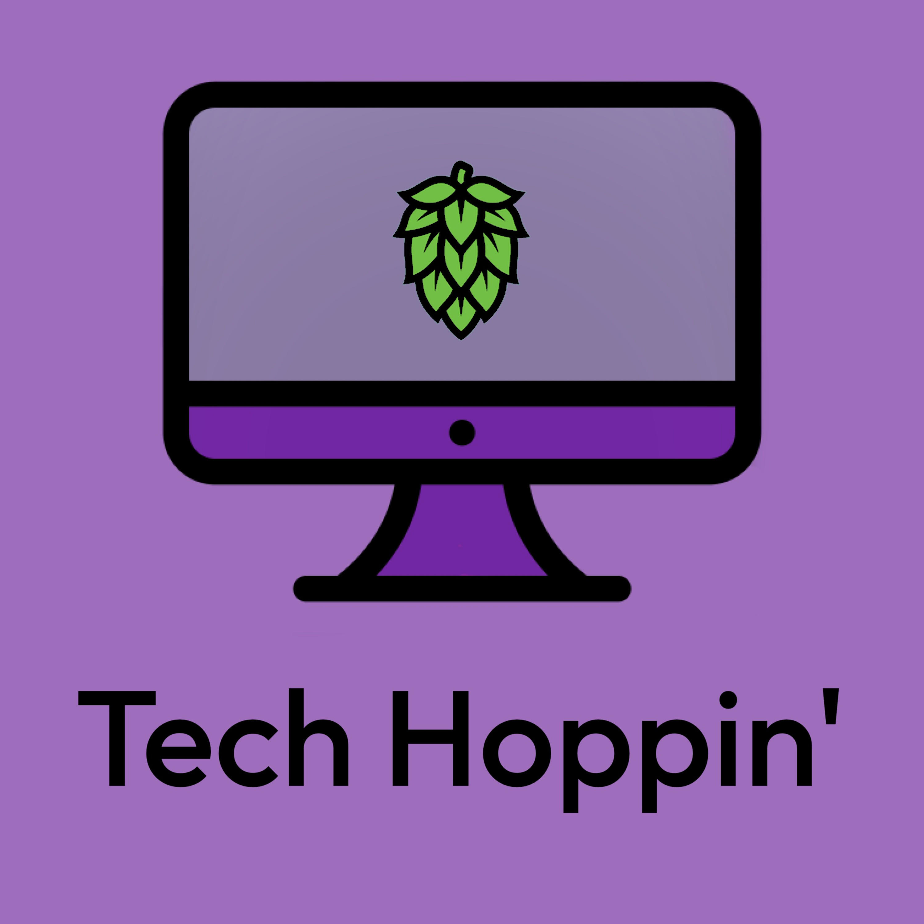Tech Hoppin' podcast artwork