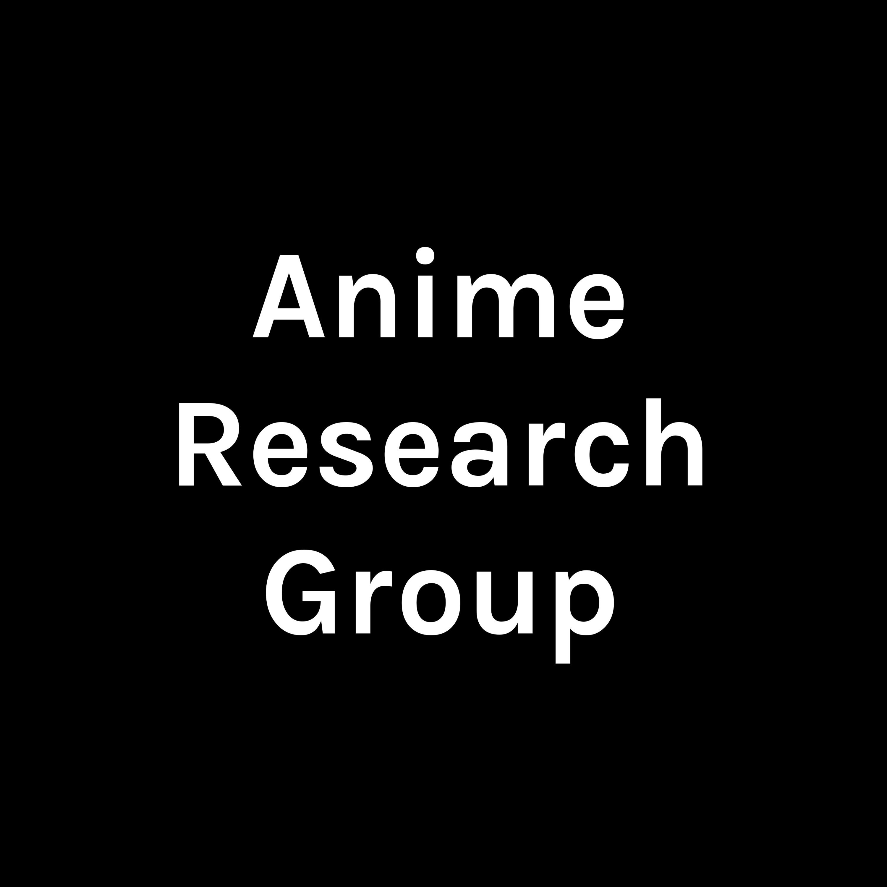 Anime Research Group