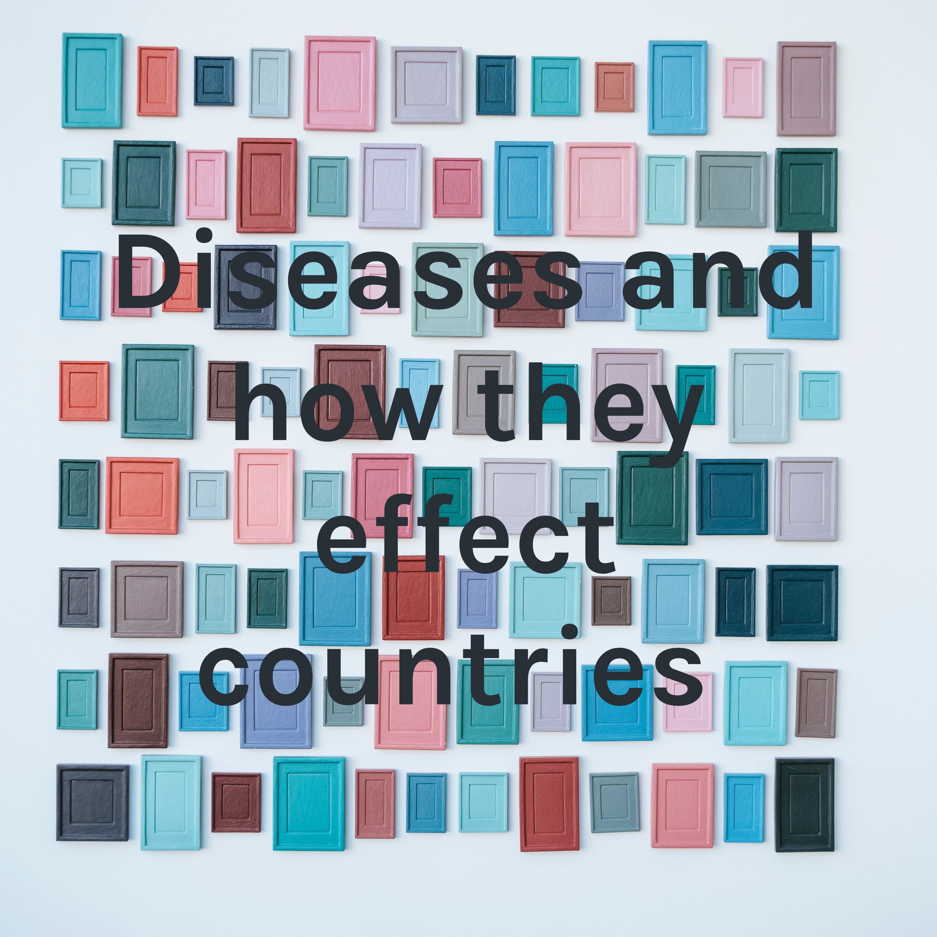 Diseases and how they effect countries 