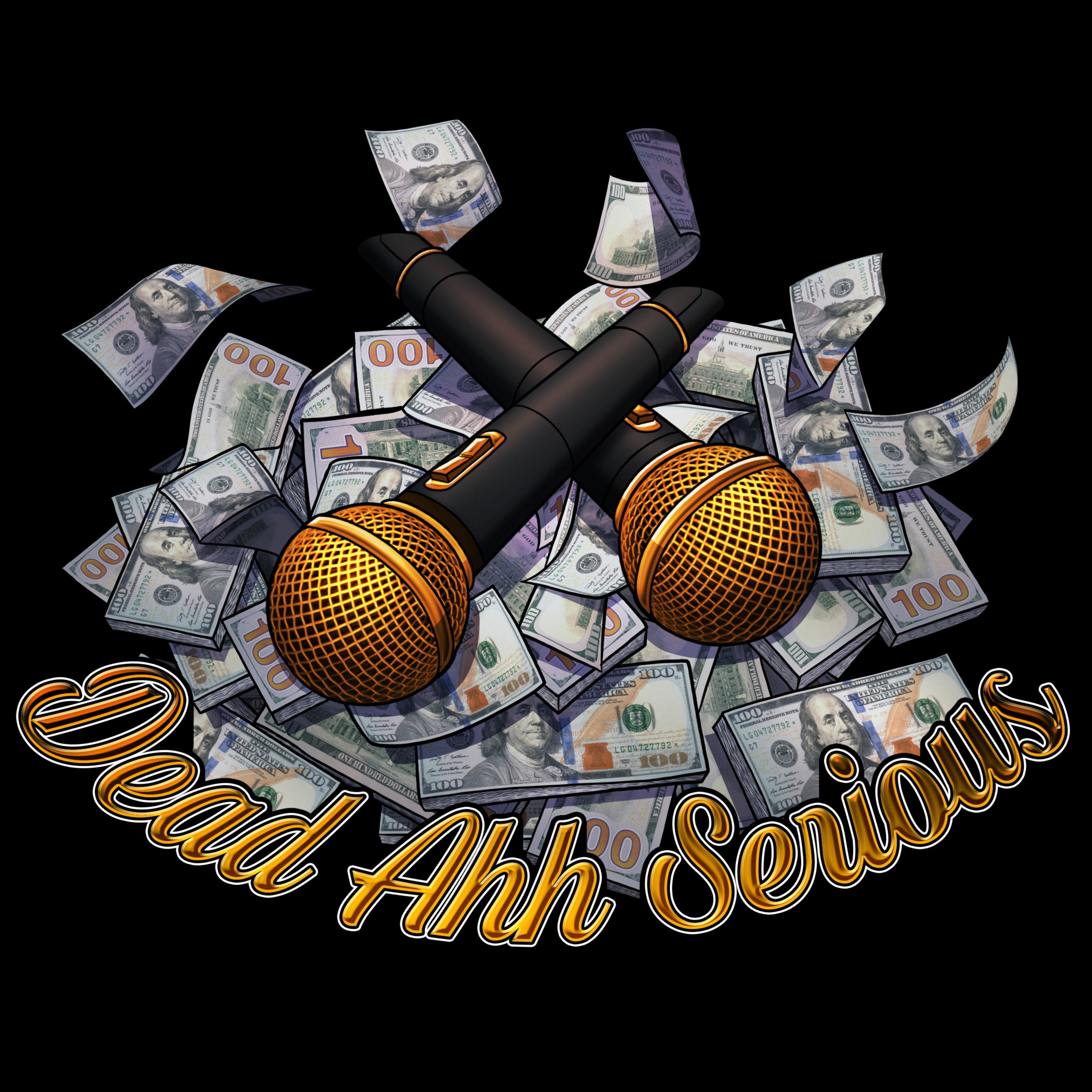 Dead Ahh Serious podcast artwork