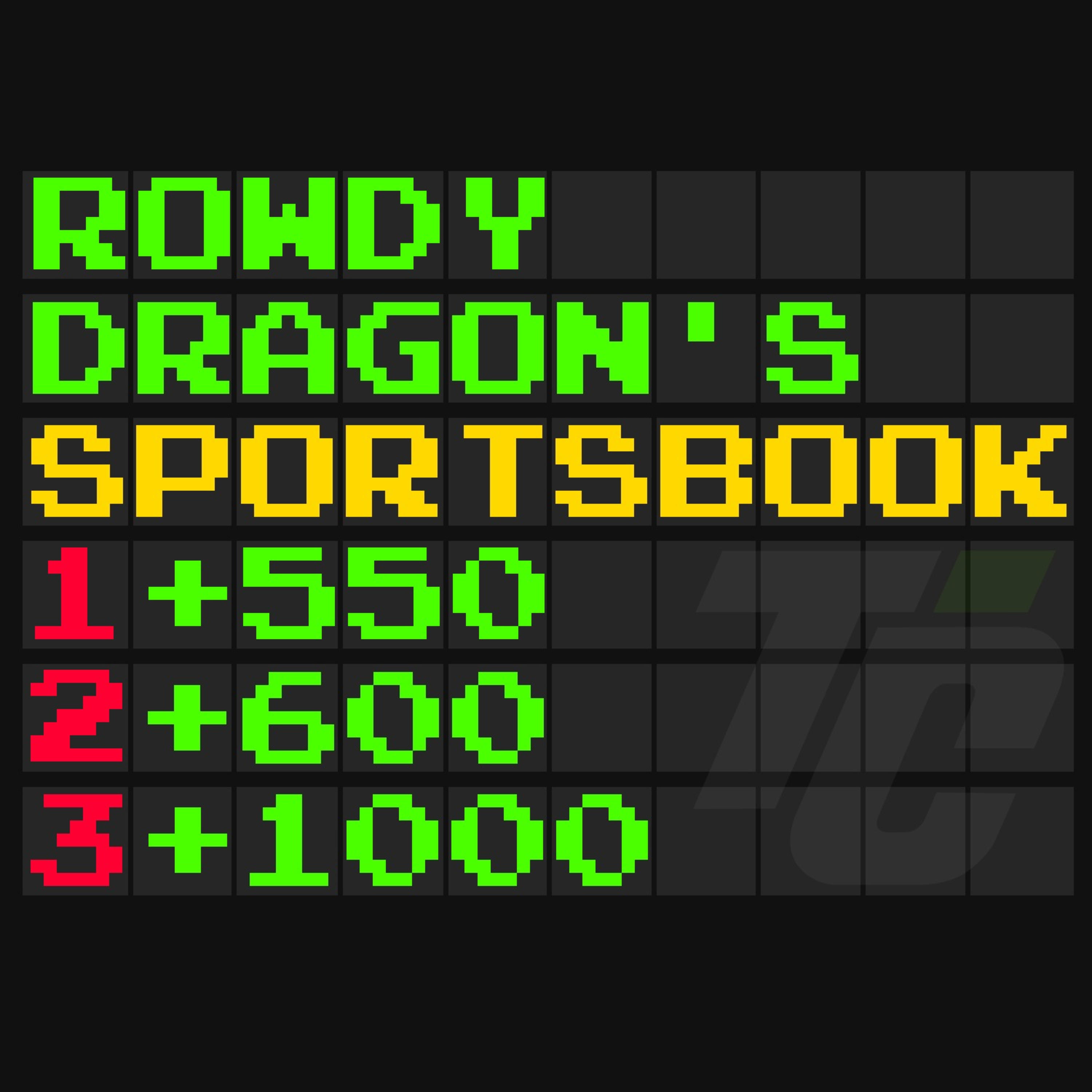 Rowdy Dragon\'s NASCAR Sportsbook