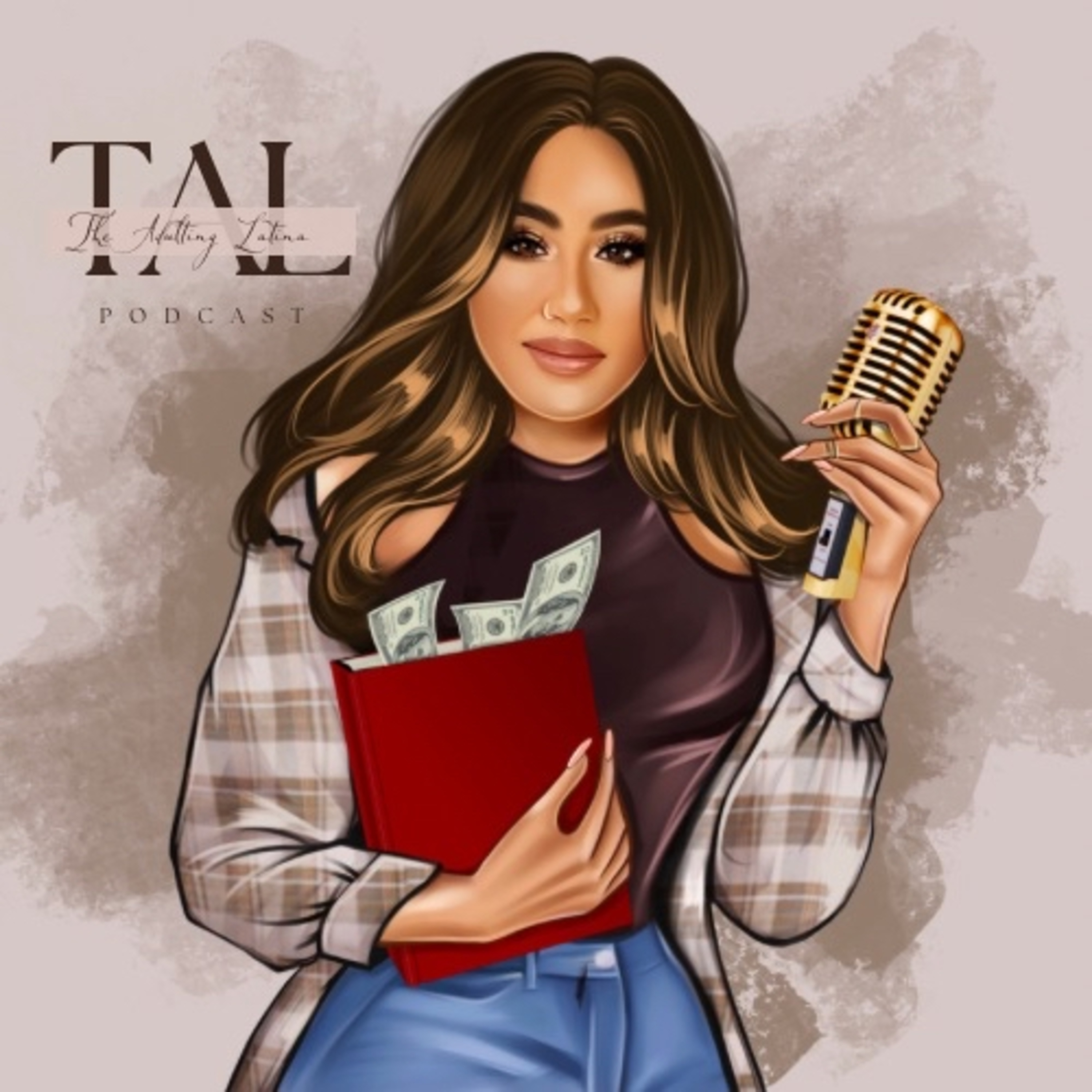 The Adulting Latina Podcast cover