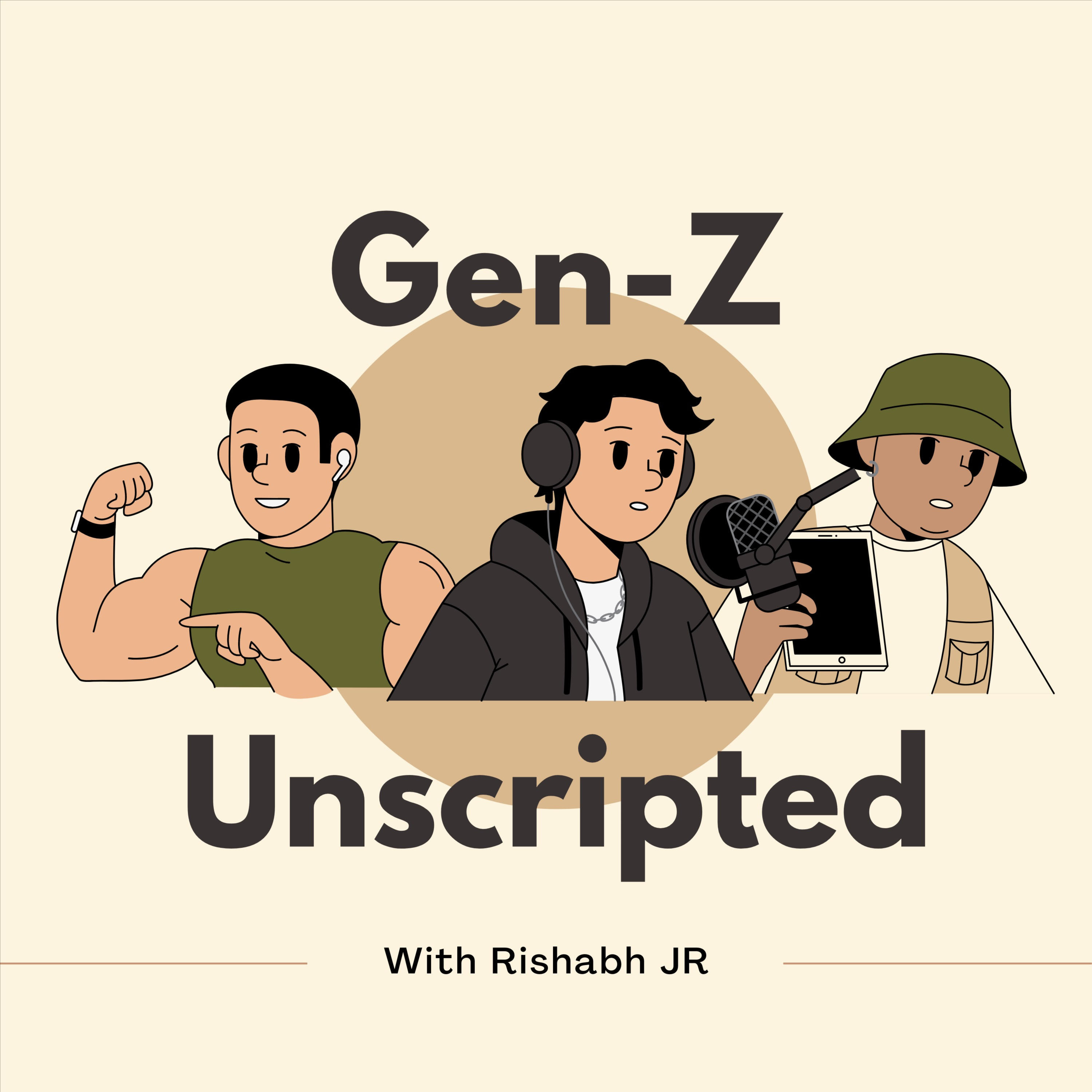 Gen - Z Unscripted podcast artwork