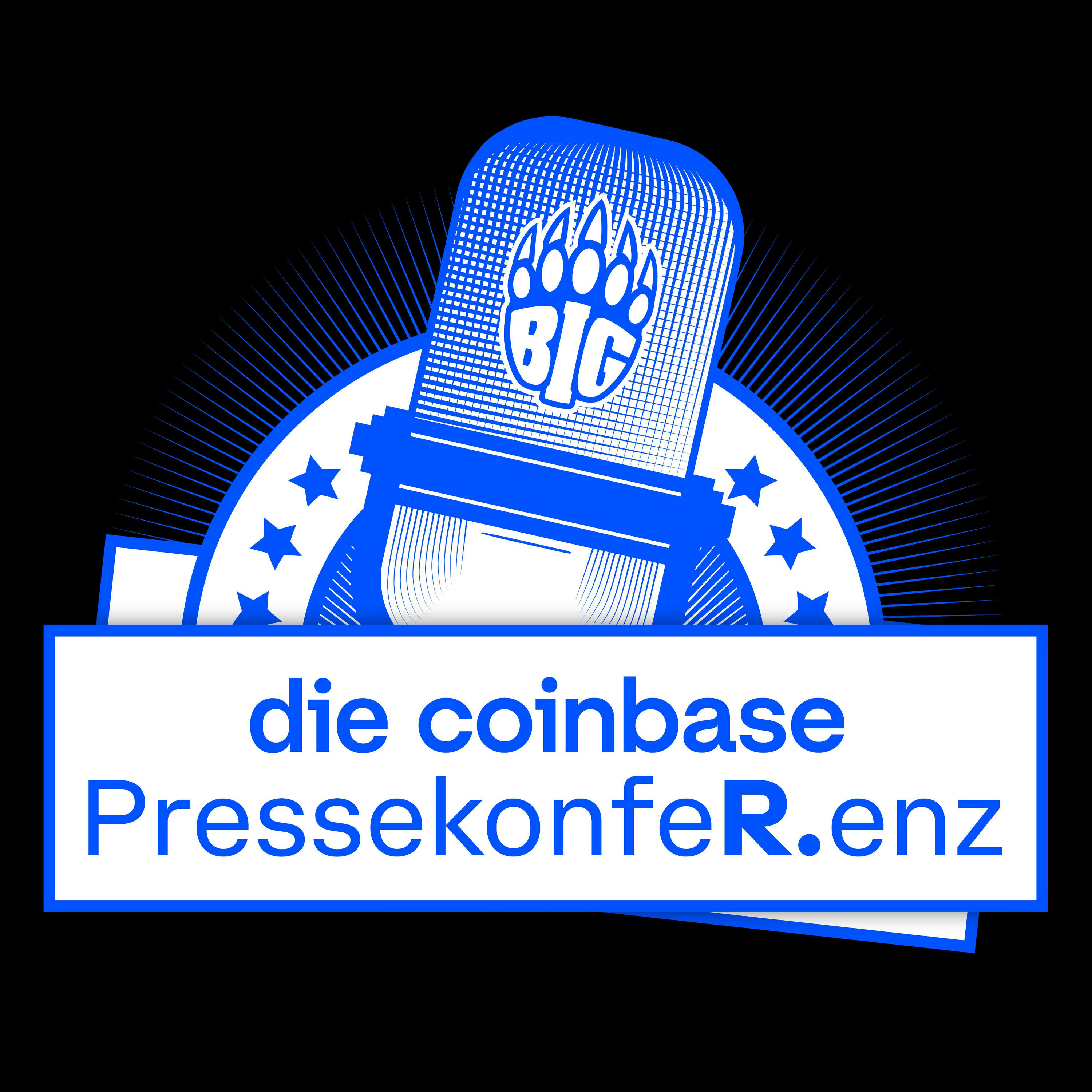 Die Coinbase #pressekonfeR.enz cover