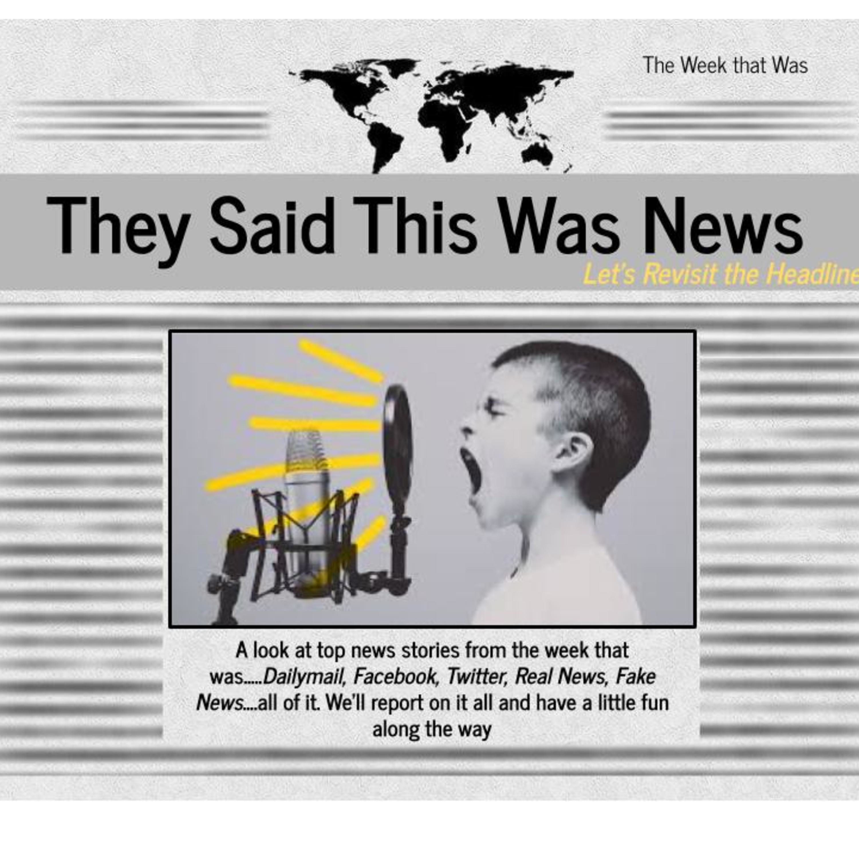 They Said This Was News