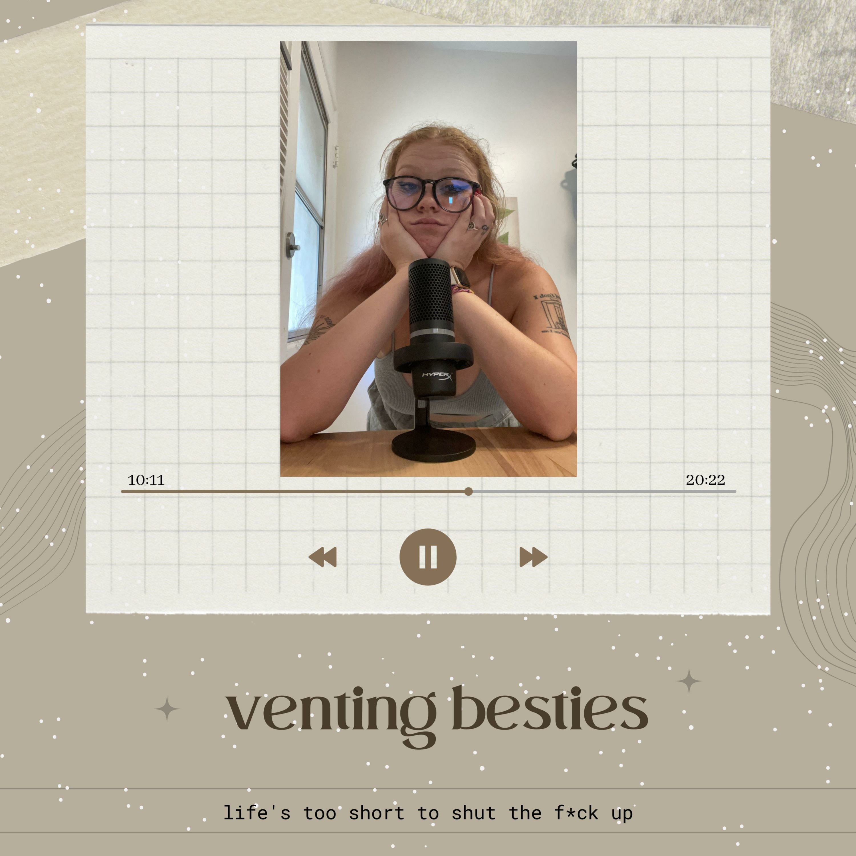 venting besties podcast artwork