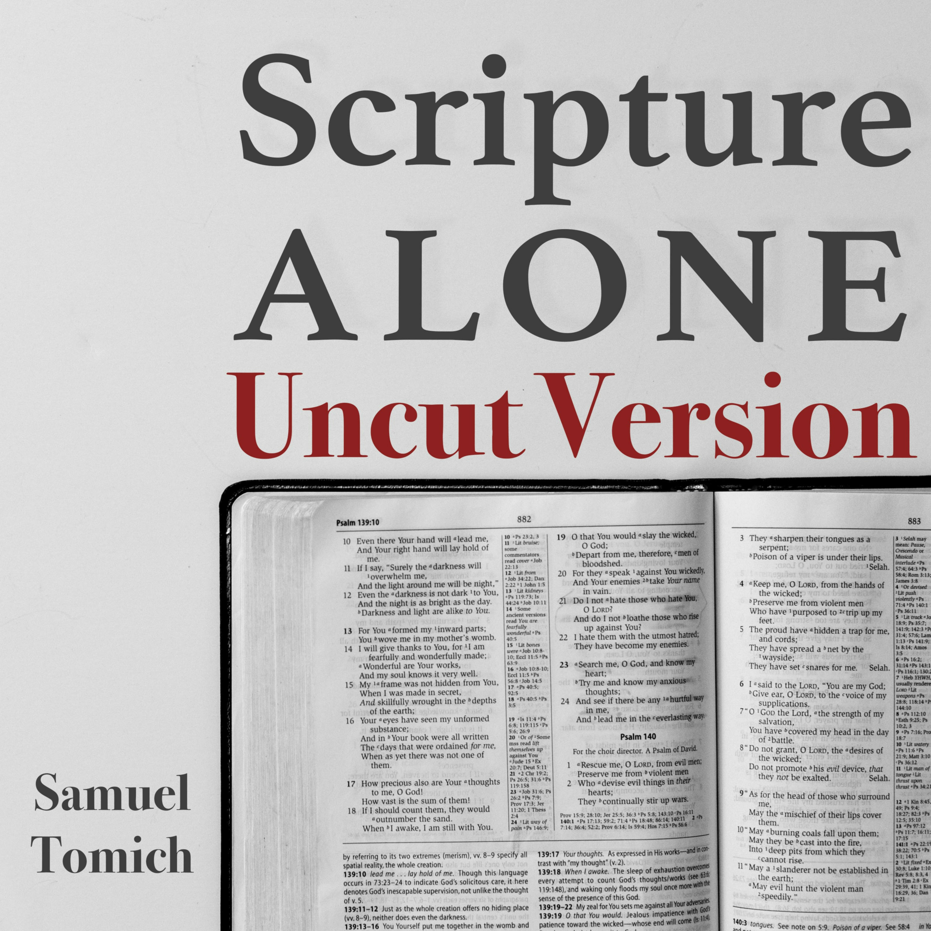 Scripture Alone Uncut podcast artwork