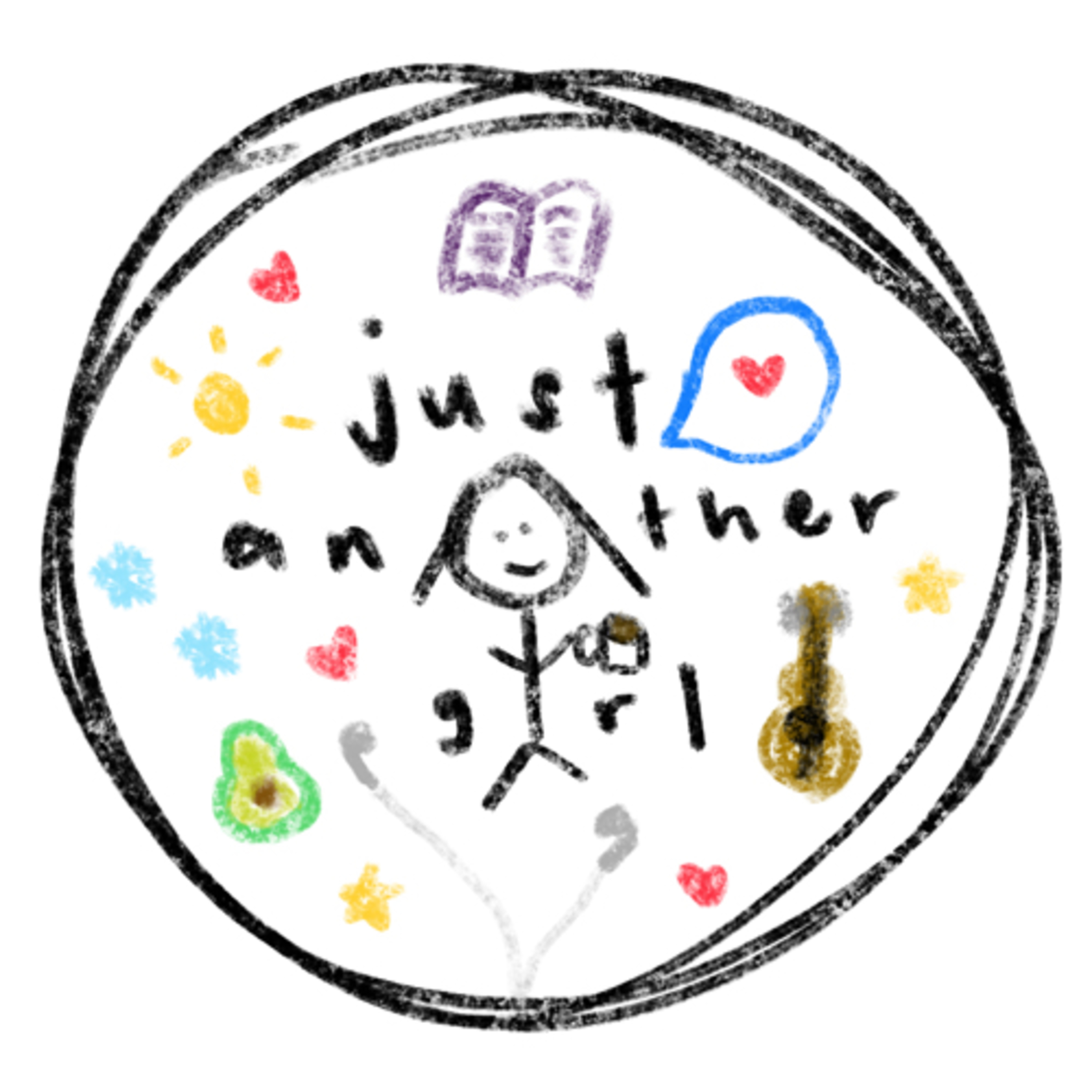 just another girl. podcast artwork