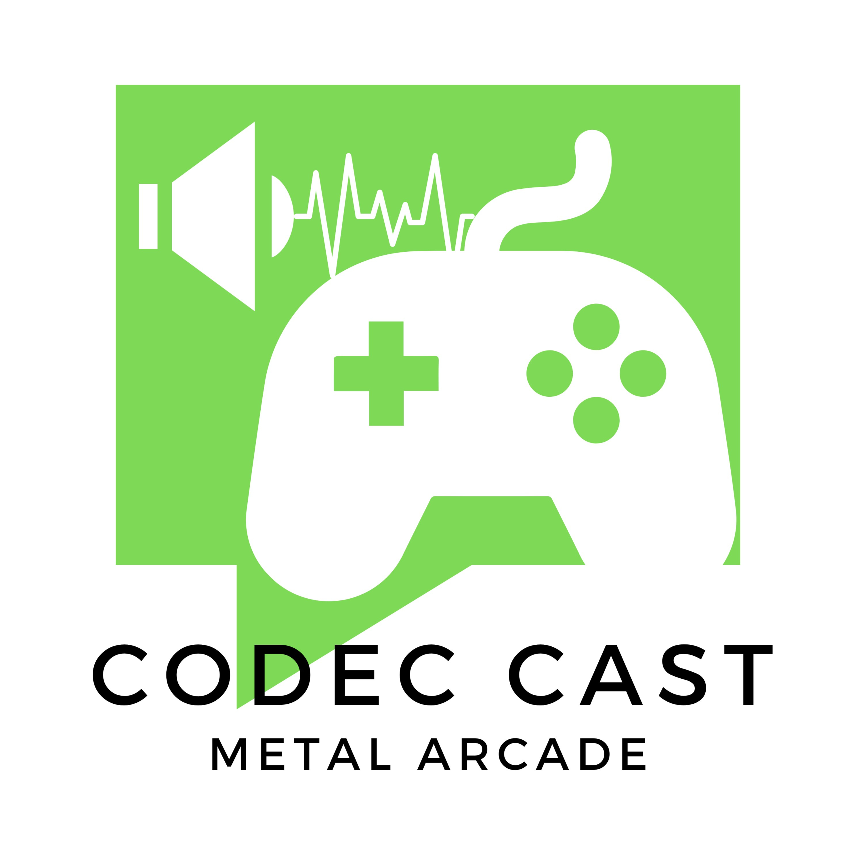 Logo of the podcast Metal Arcade Codec Cast Podcast Metal Arcade Codec Cast