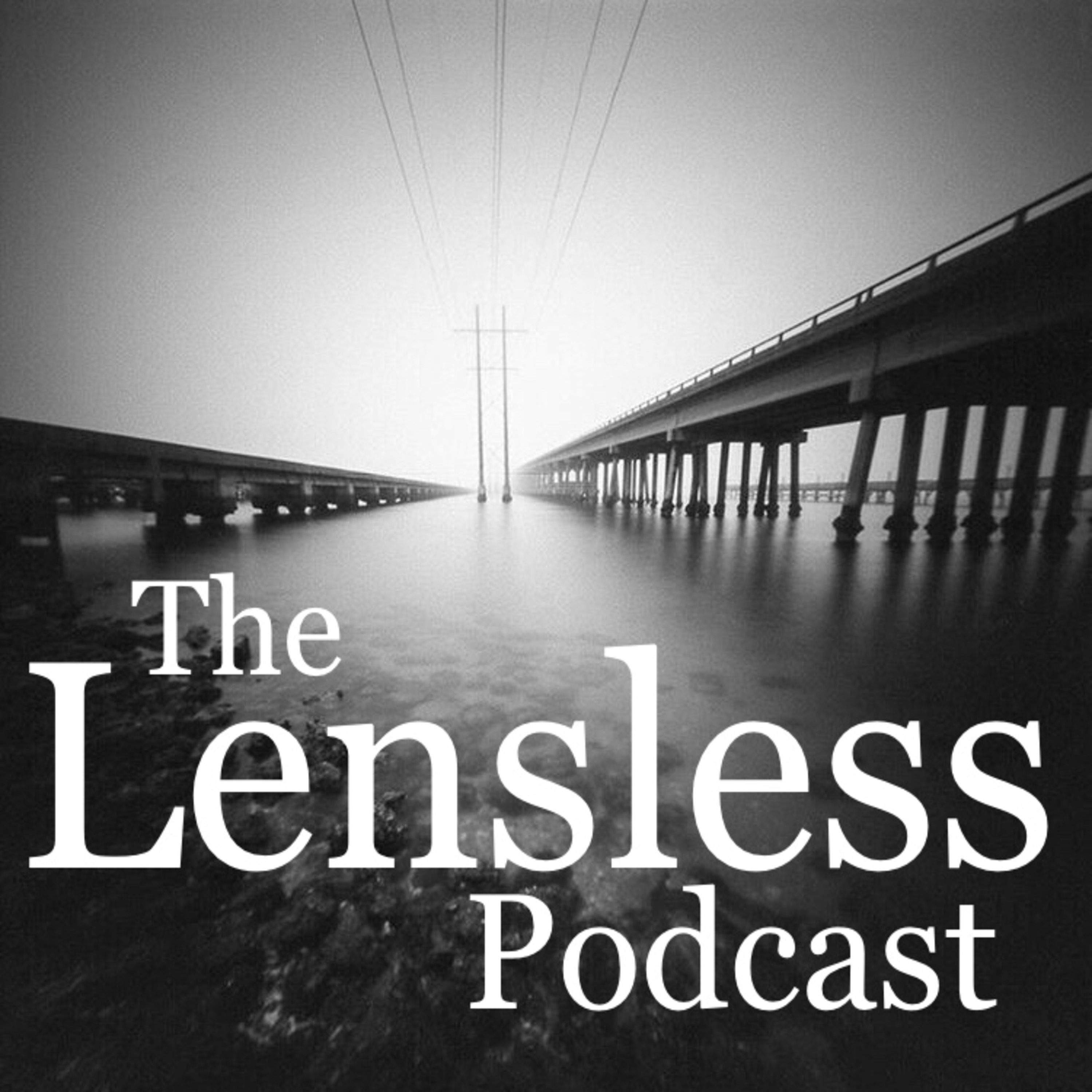 Lensless podcast show 1 "hello" episode artwork