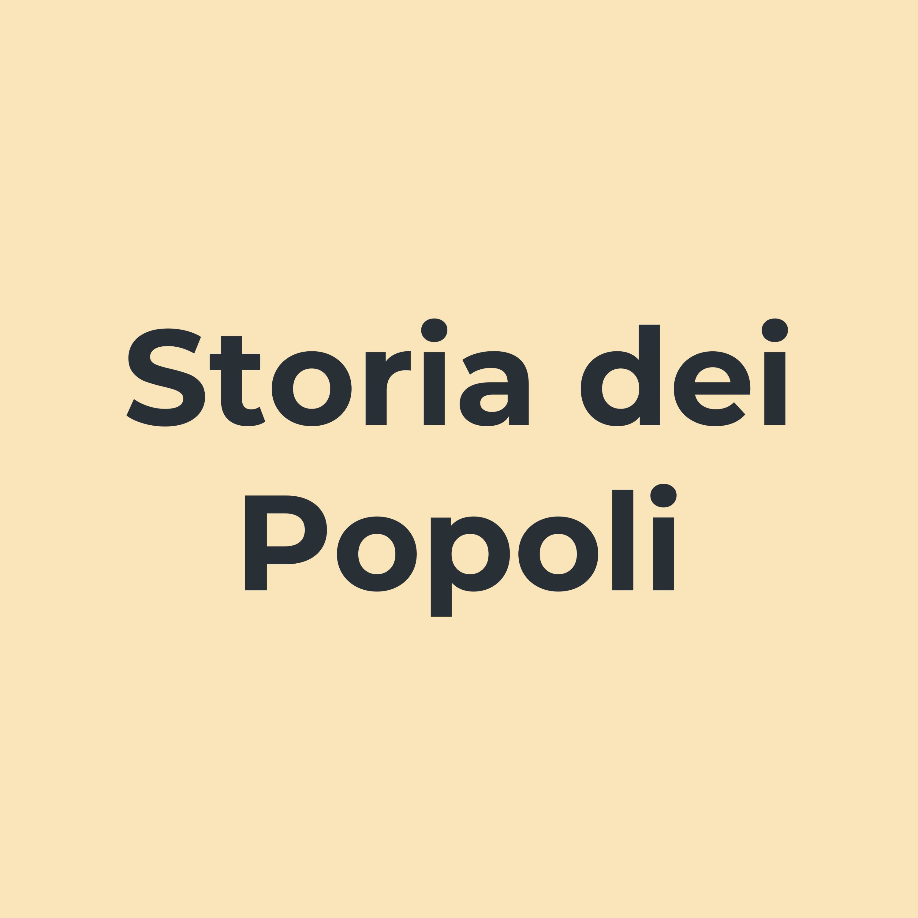 Storia dei Popoli