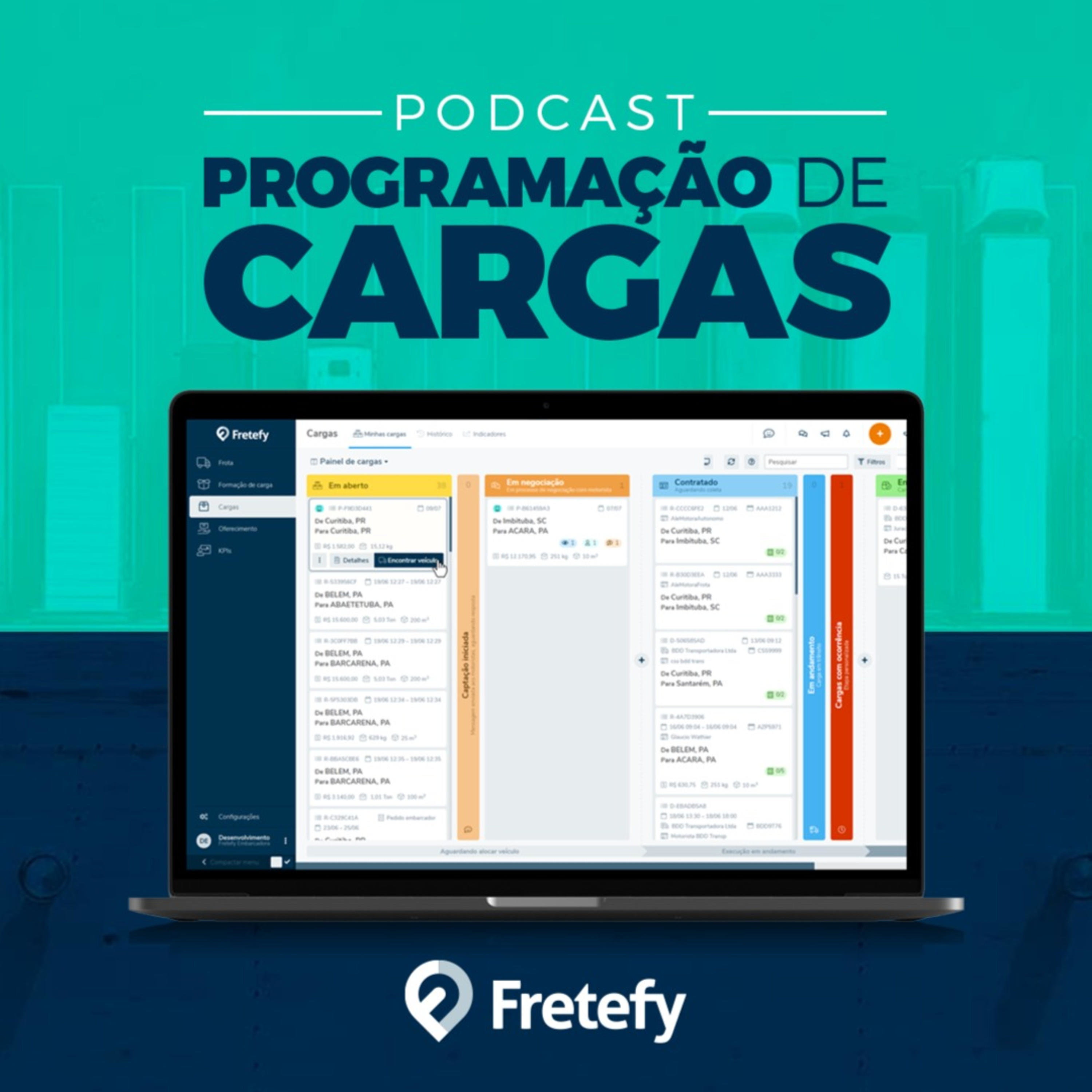 Programação de Cargas Podcast - Fretefy