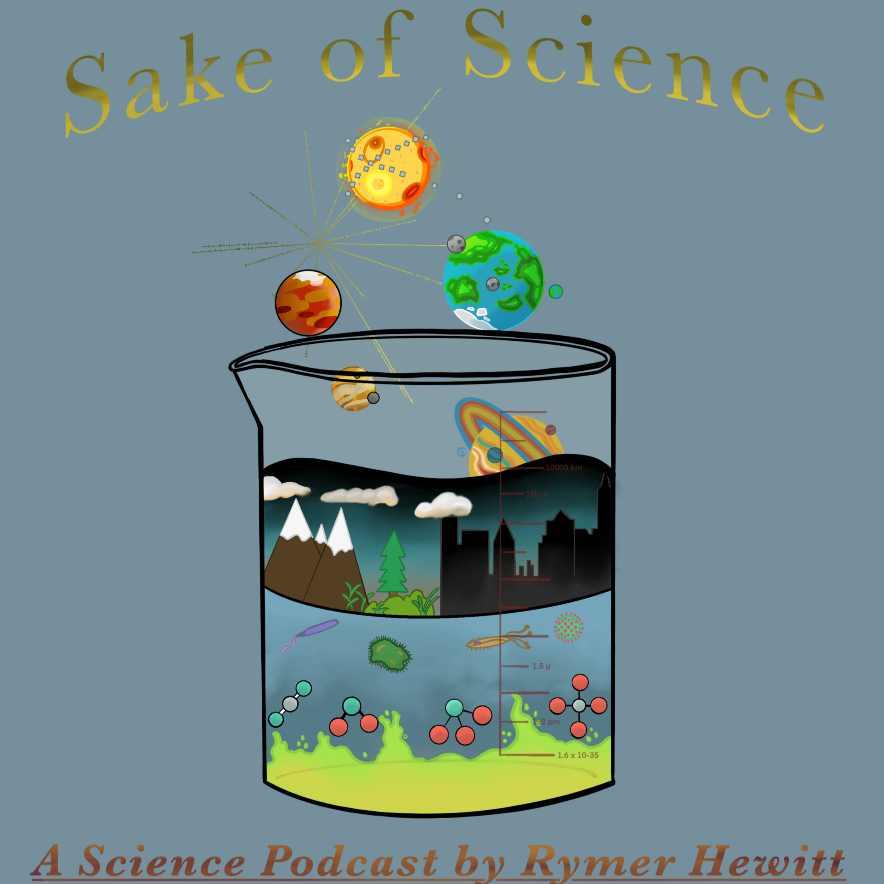 Sake of Science podcast artwork