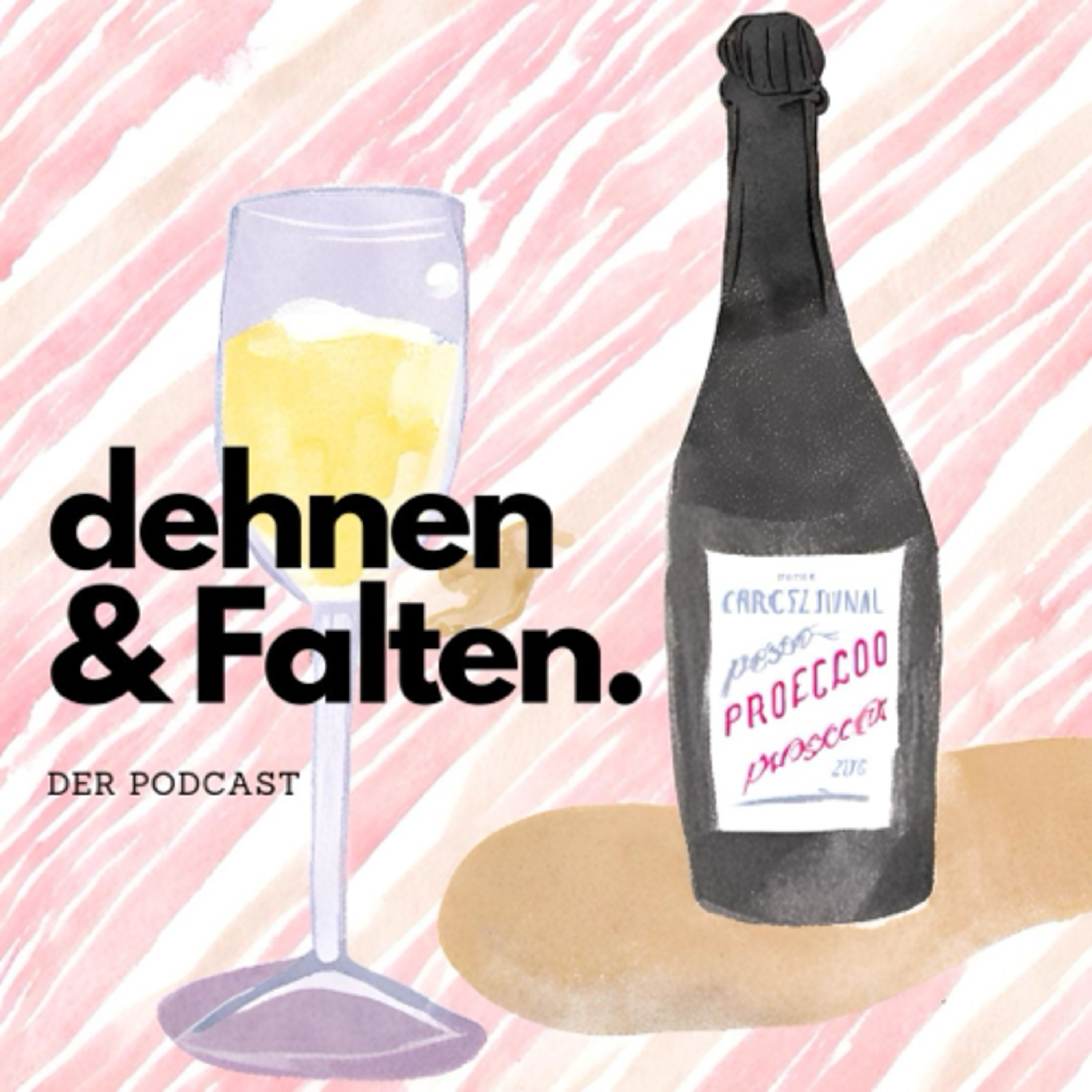 dehnen und Falten