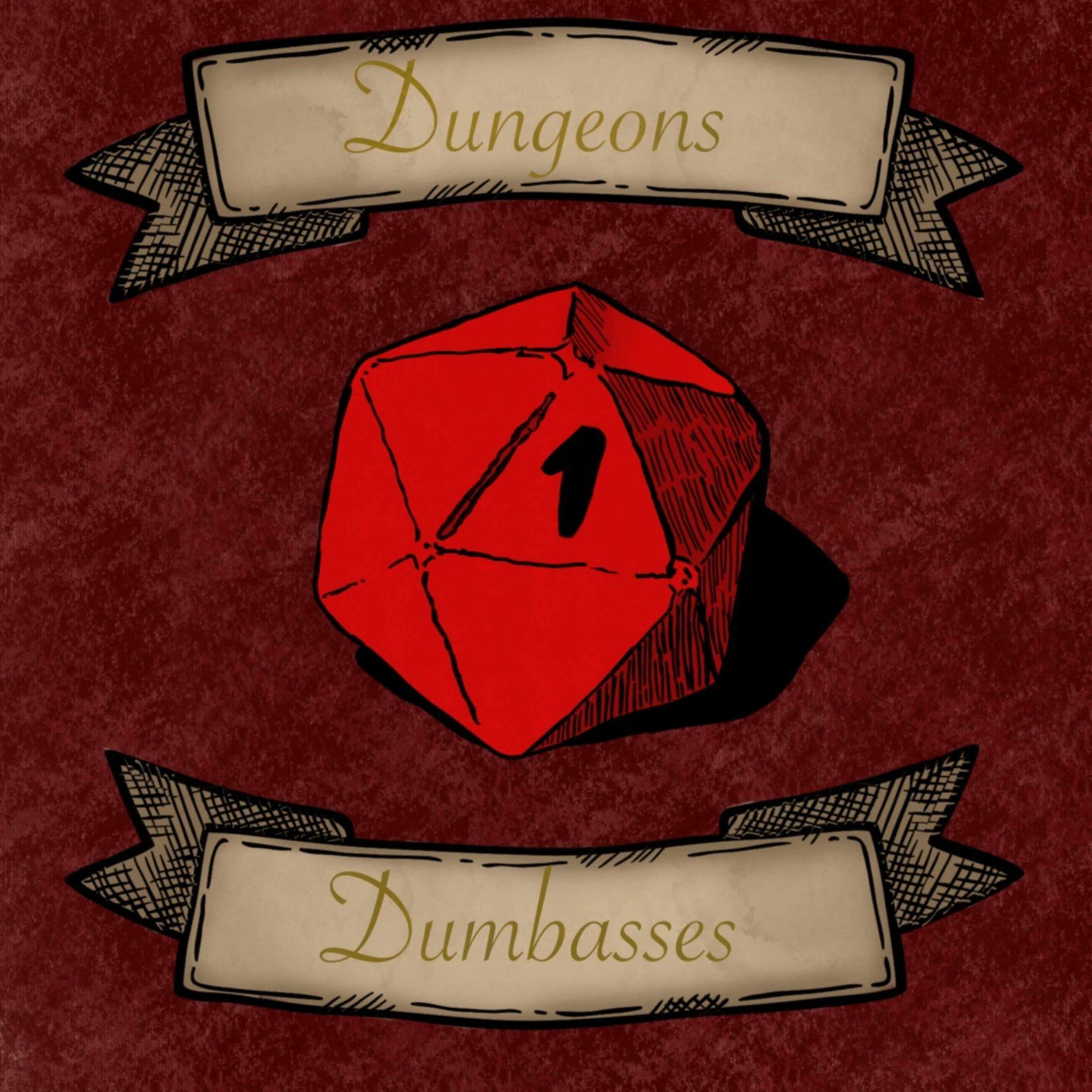 Dungeons and Dumbasses: A DnD Podcast podcast artwork