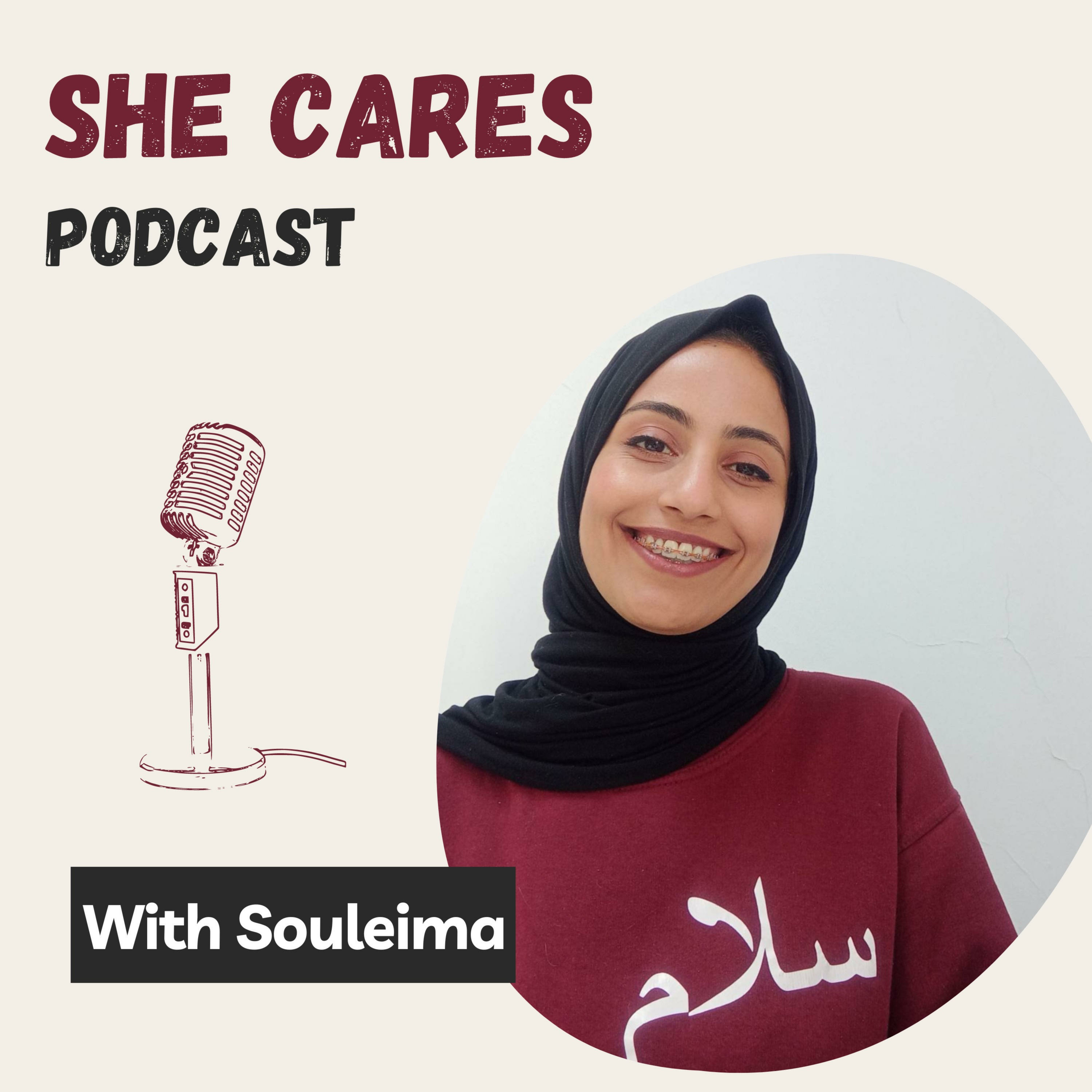 SHE CARES cover