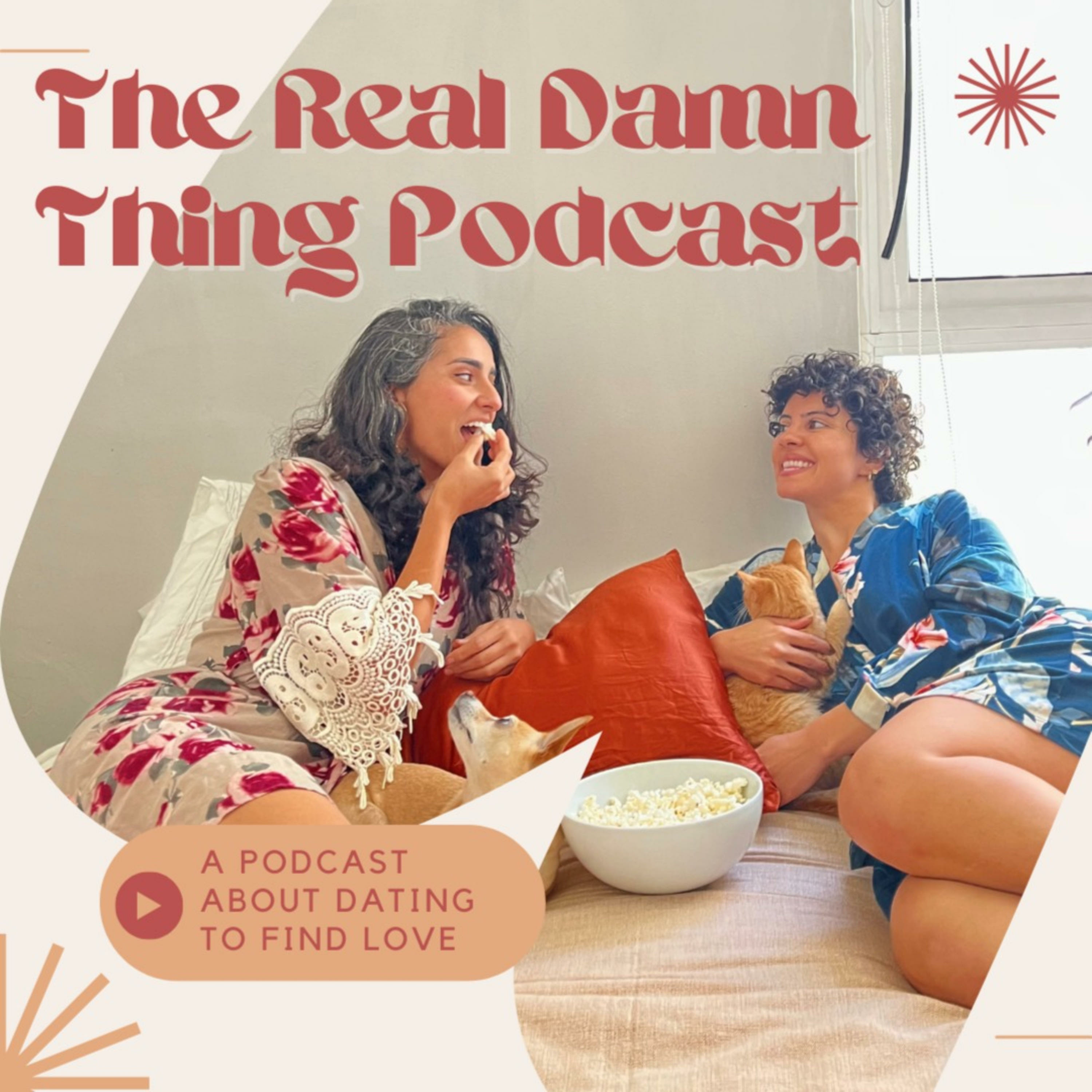The Real Damn Thing podcast artwork