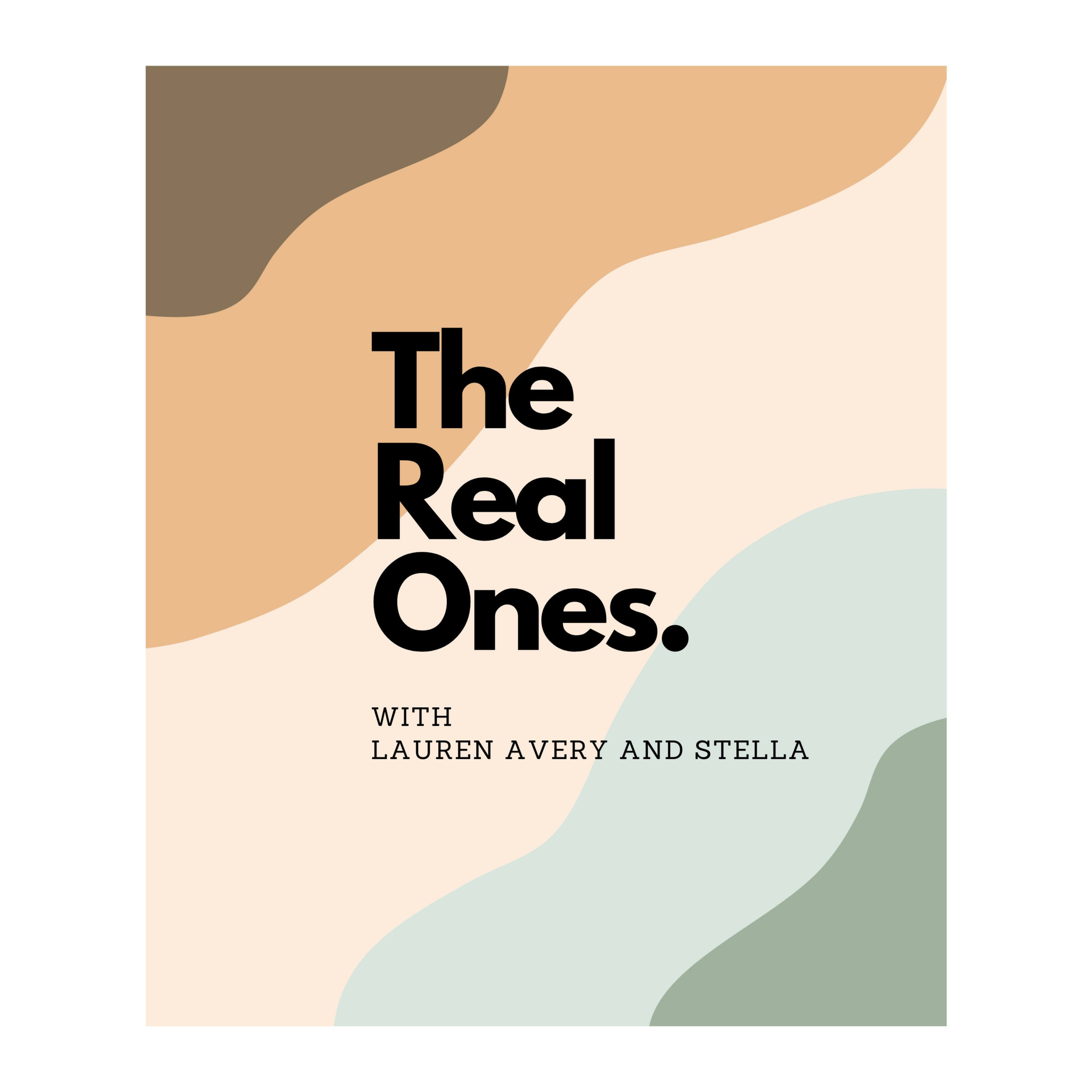 The Real Ones podcast artwork