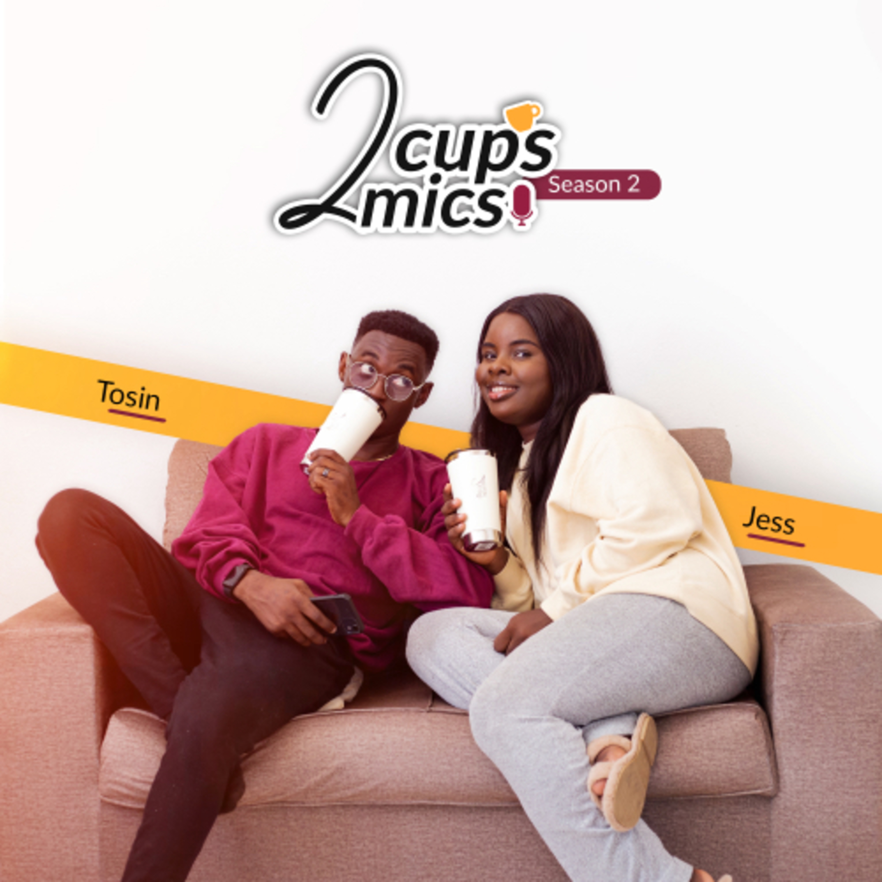 2cups2mics podcast artwork