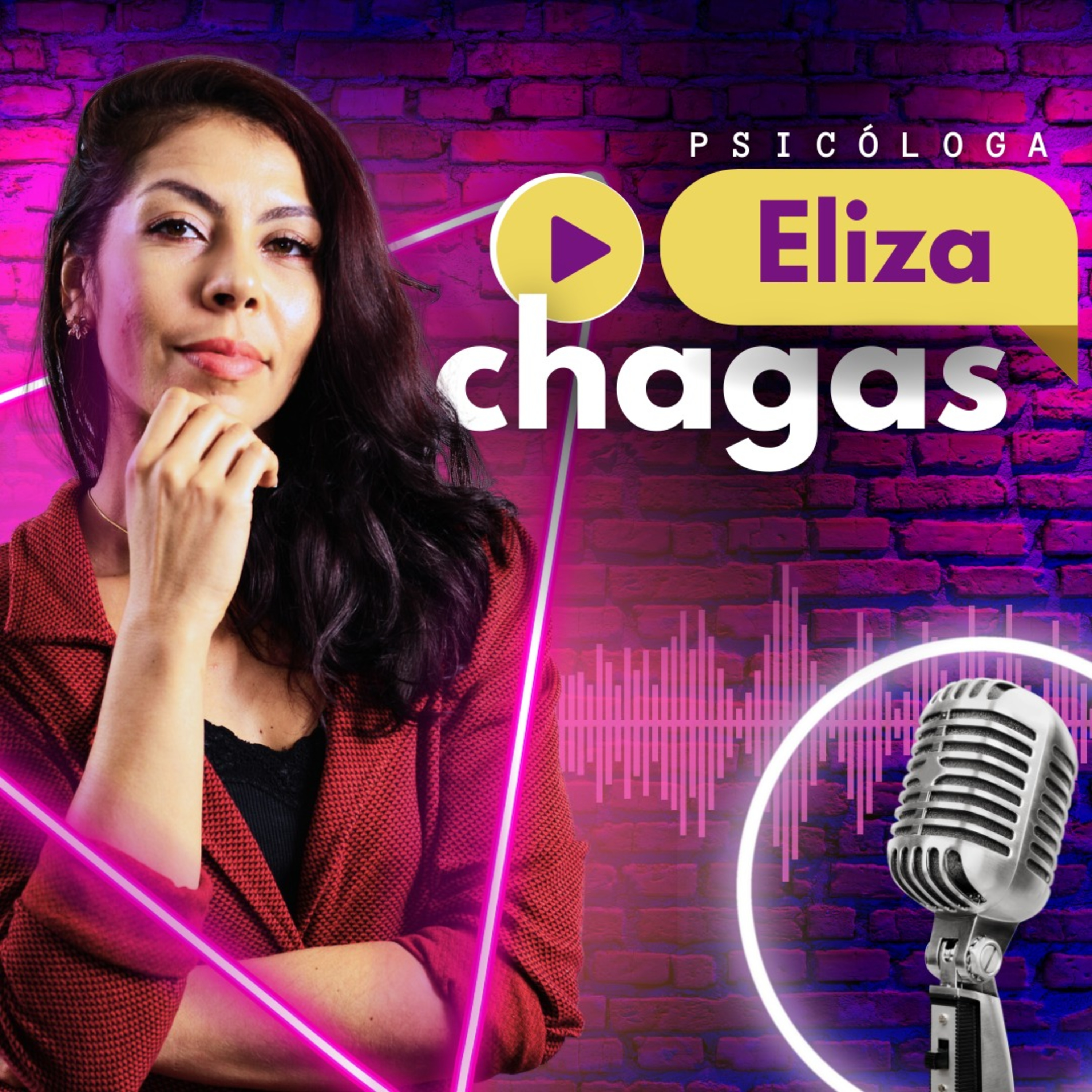 Eliza Chagas Psicologia podcast artwork