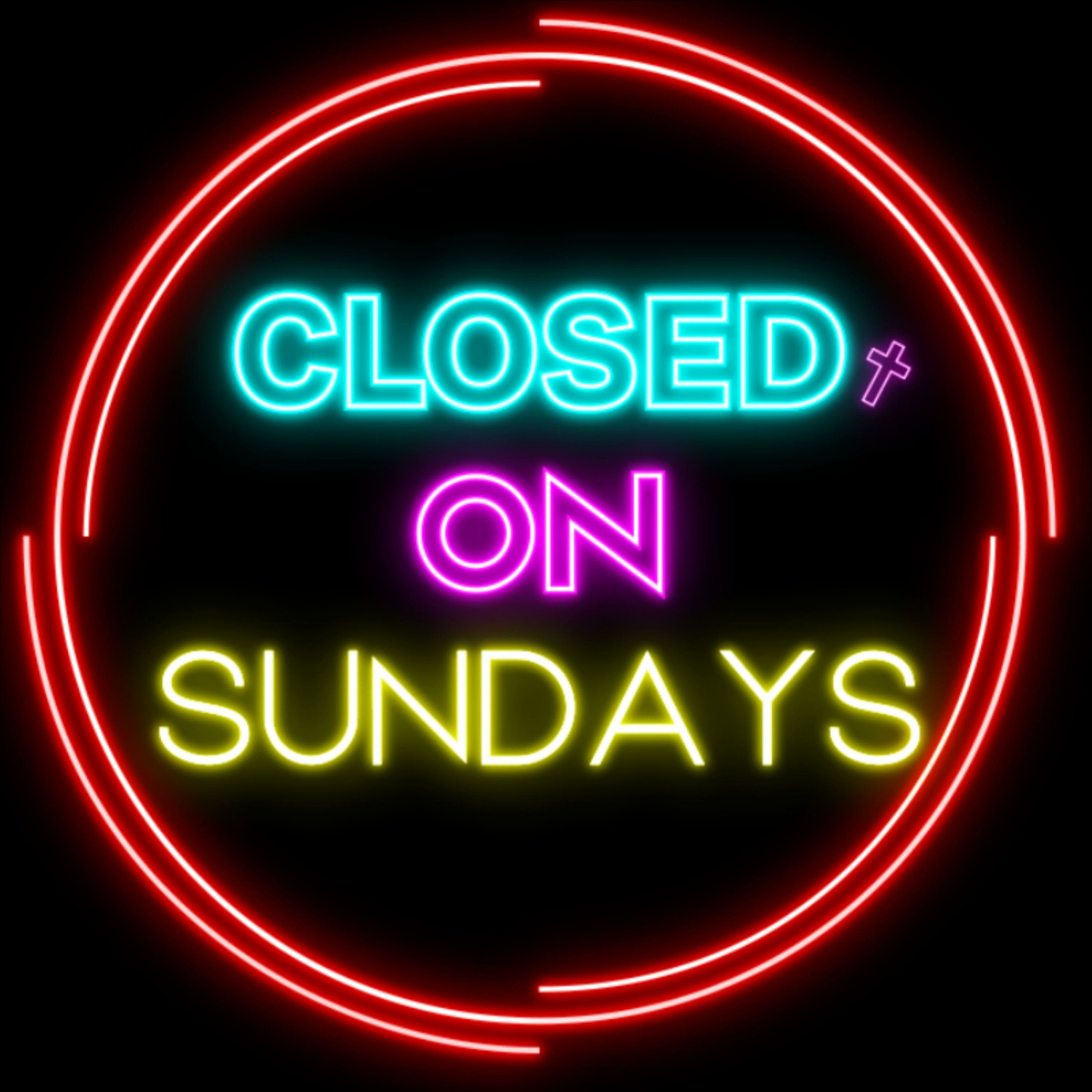 Closed on Sundays podcast artwork